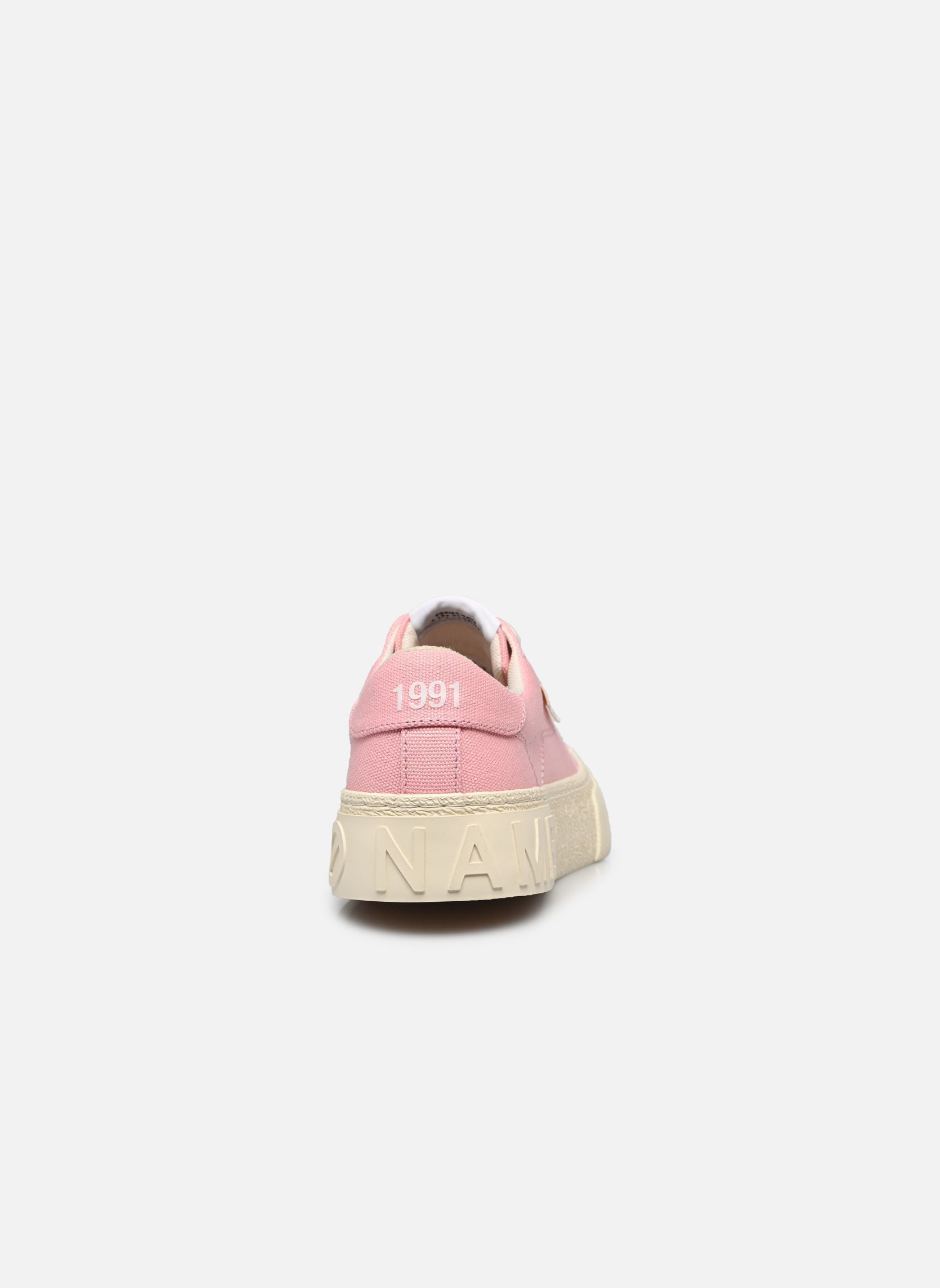 Baskets toile Reset Sneaker femme rose No Name Baskets toile Reset Sneaker femme rose BLOSSOM
