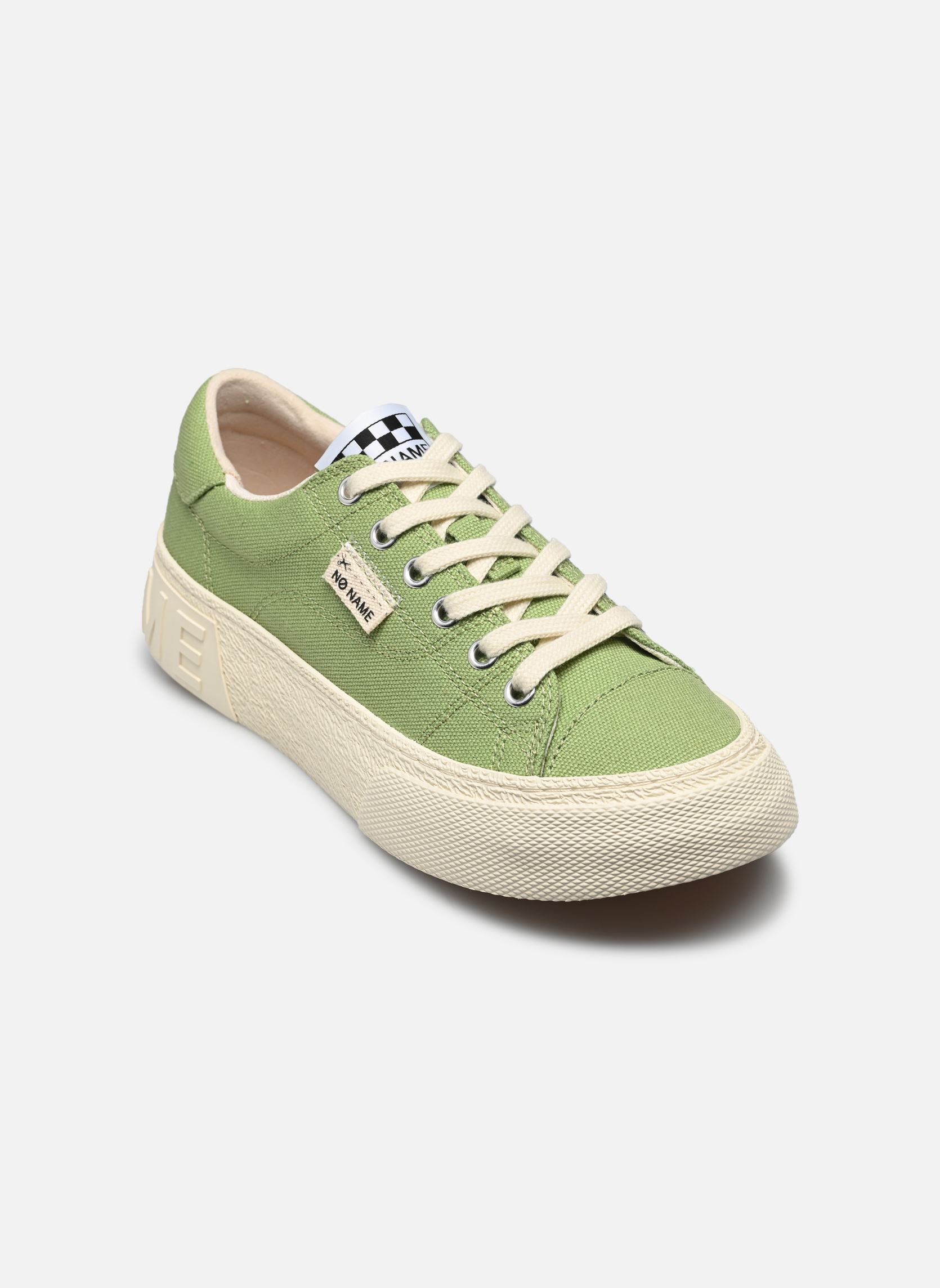 Baskets toile Reset Sneaker femme vert No Name Baskets toile Reset Sneaker femme vert APPLE