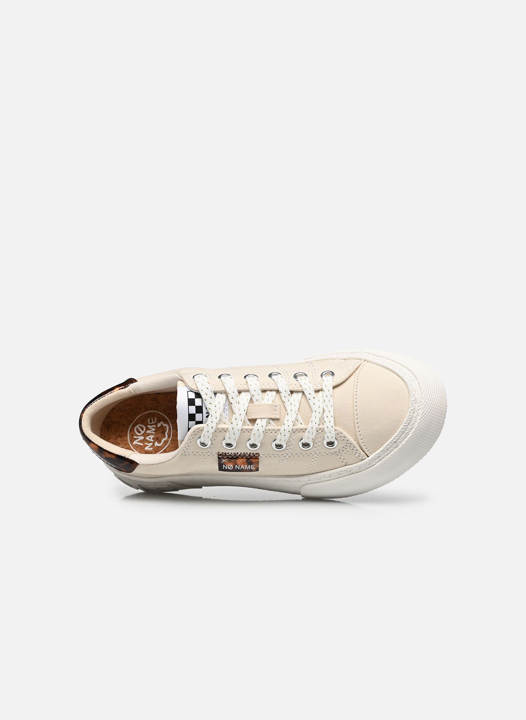 Print sneakers Reset Sneaker dames beige No Name Print sneakers Reset Sneaker dames beige BEIGE/AMBRE