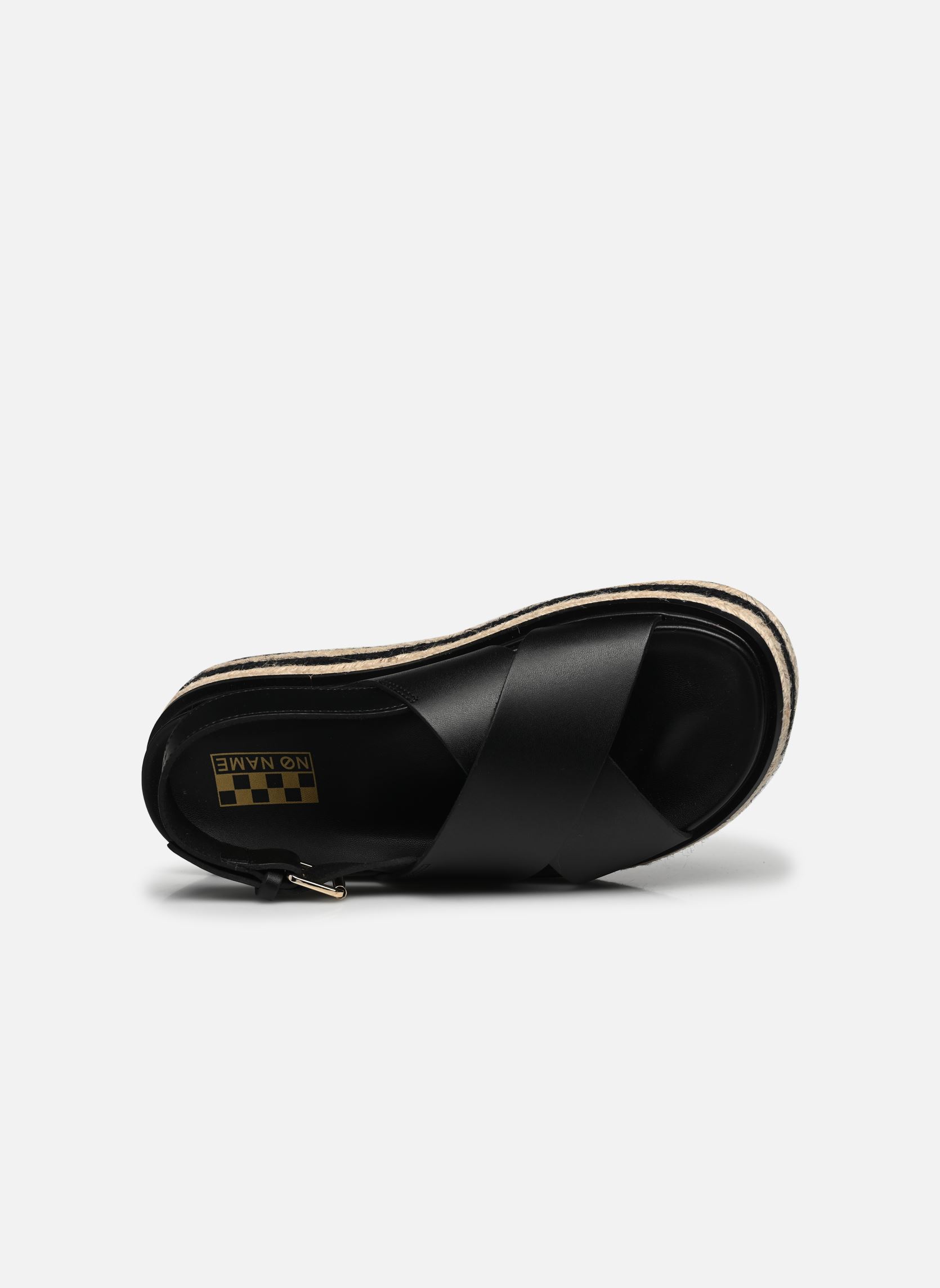 Sandali con zeppa e plateau SUNA SANDALE donna nero No Name Sandali con zeppa e plateau SUNA SANDALE donna nero BLACK