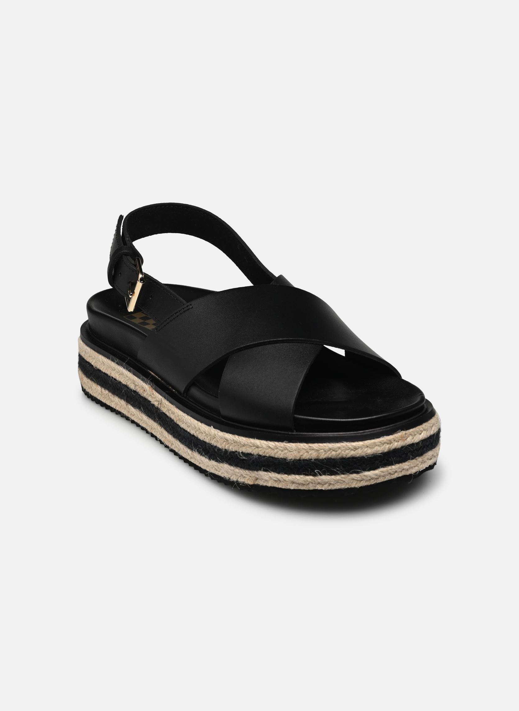 Sandali con zeppa e plateau SUNA SANDALE donna nero No Name Sandali con zeppa e plateau SUNA SANDALE donna nero BLACK