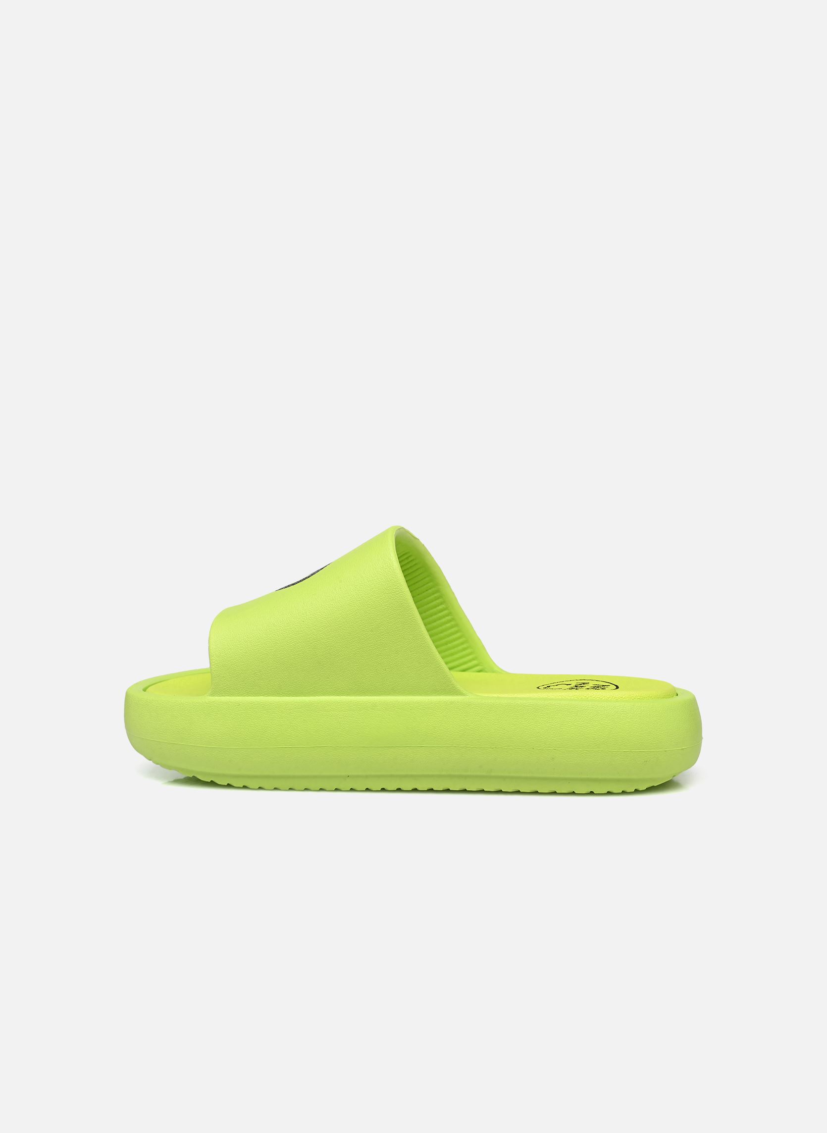 Sandales de plage CLOVER CLOG femme vert No Name Sandales de plage CLOVER CLOG femme vert LEMON