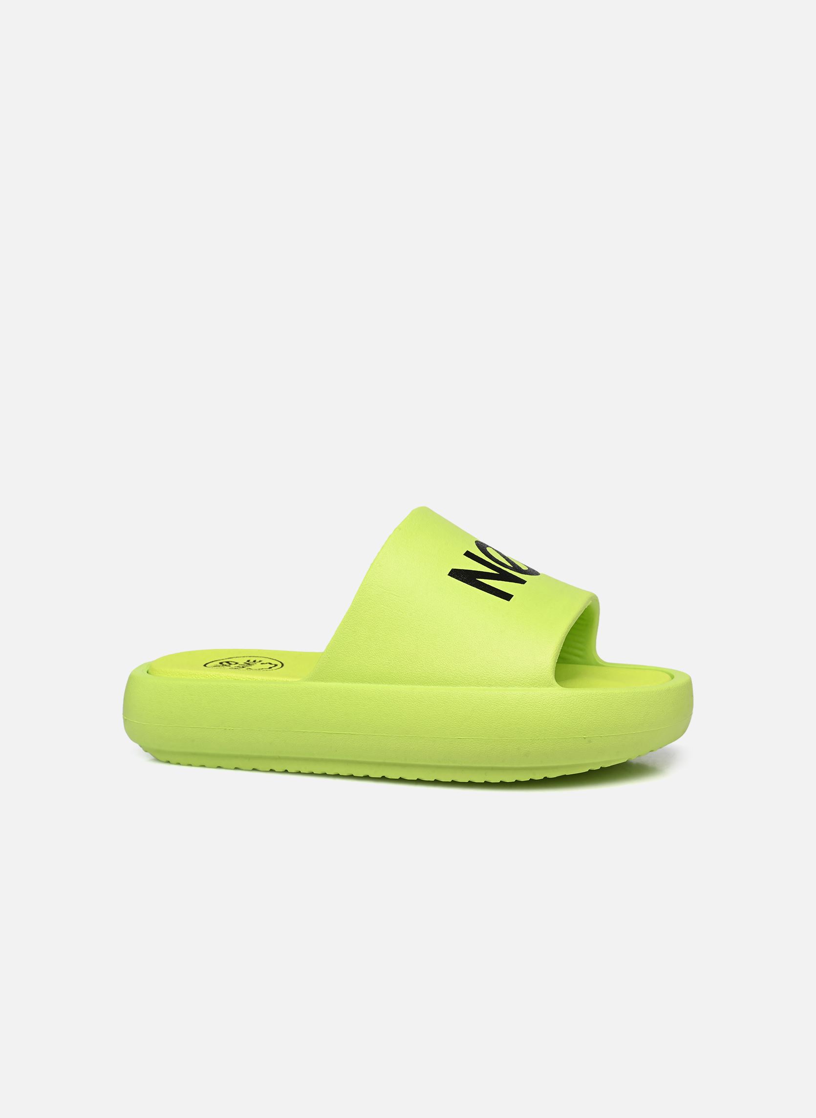 Sandales de plage CLOVER CLOG femme vert No Name Sandales de plage CLOVER CLOG femme vert LEMON