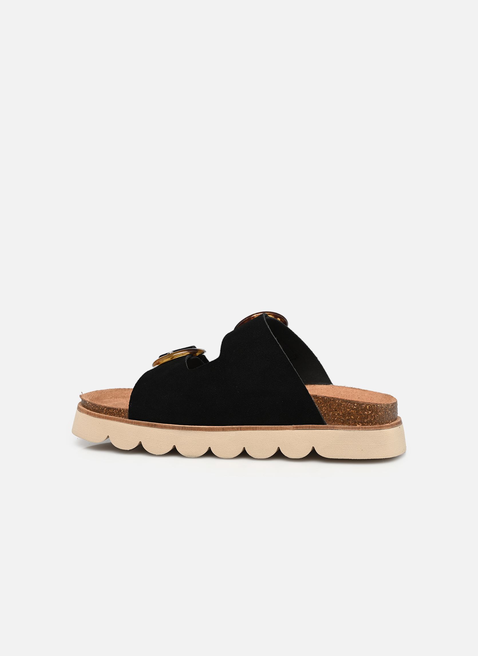 Pantoletten und Clogs Sandy Slap damen schwarz No Name Pantoletten und Clogs Sandy Slap damen schwarz BLACK