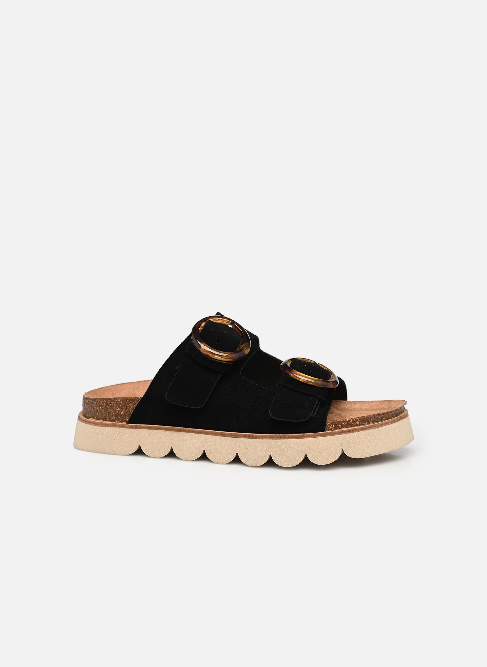 Pantoletten und Clogs Sandy Slap damen schwarz No Name Pantoletten und Clogs Sandy Slap damen schwarz BLACK