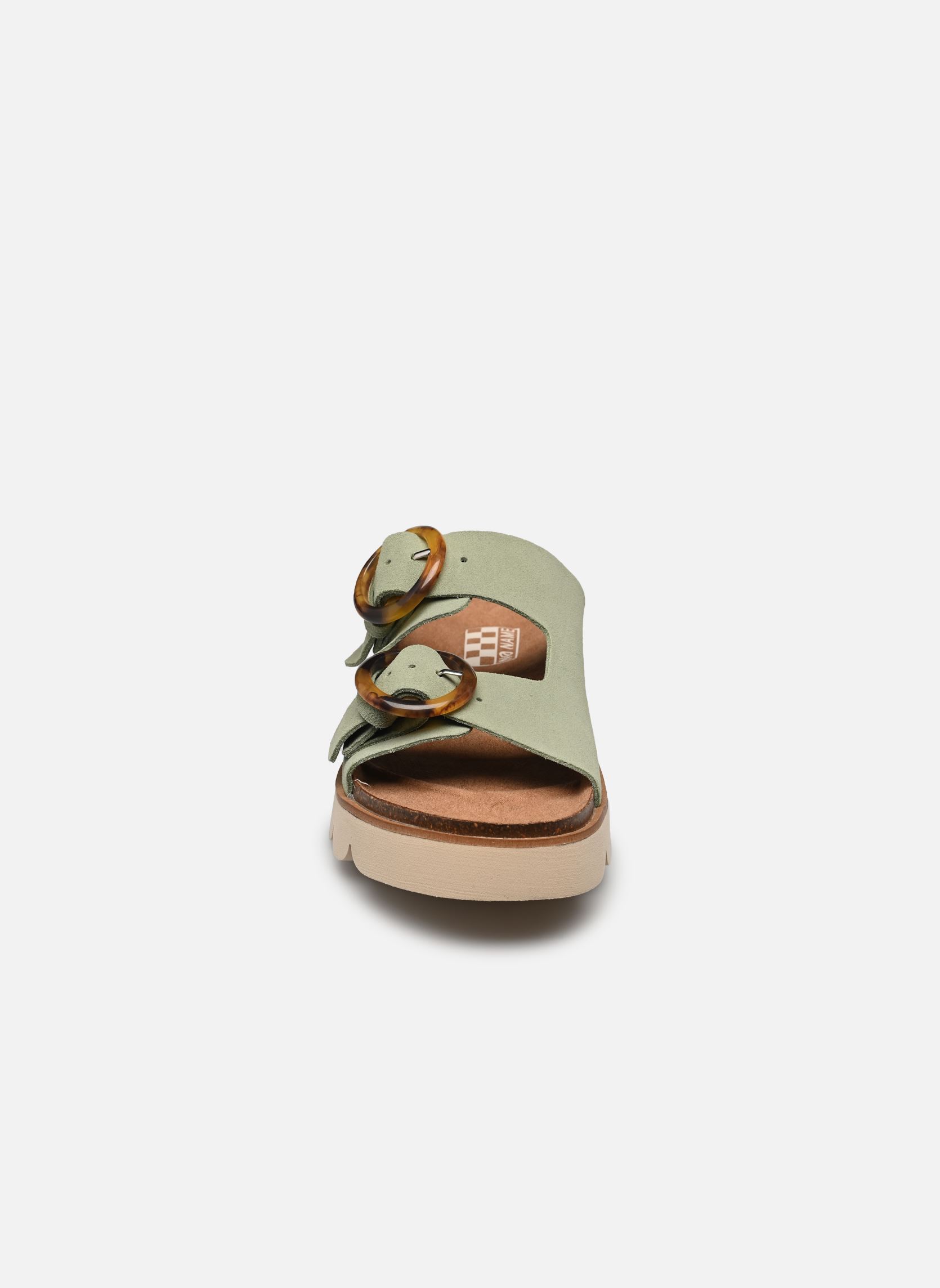 Mules et sabots Sandy Slap femme vert No Name Mules et sabots Sandy Slap femme vert TILLEUL
