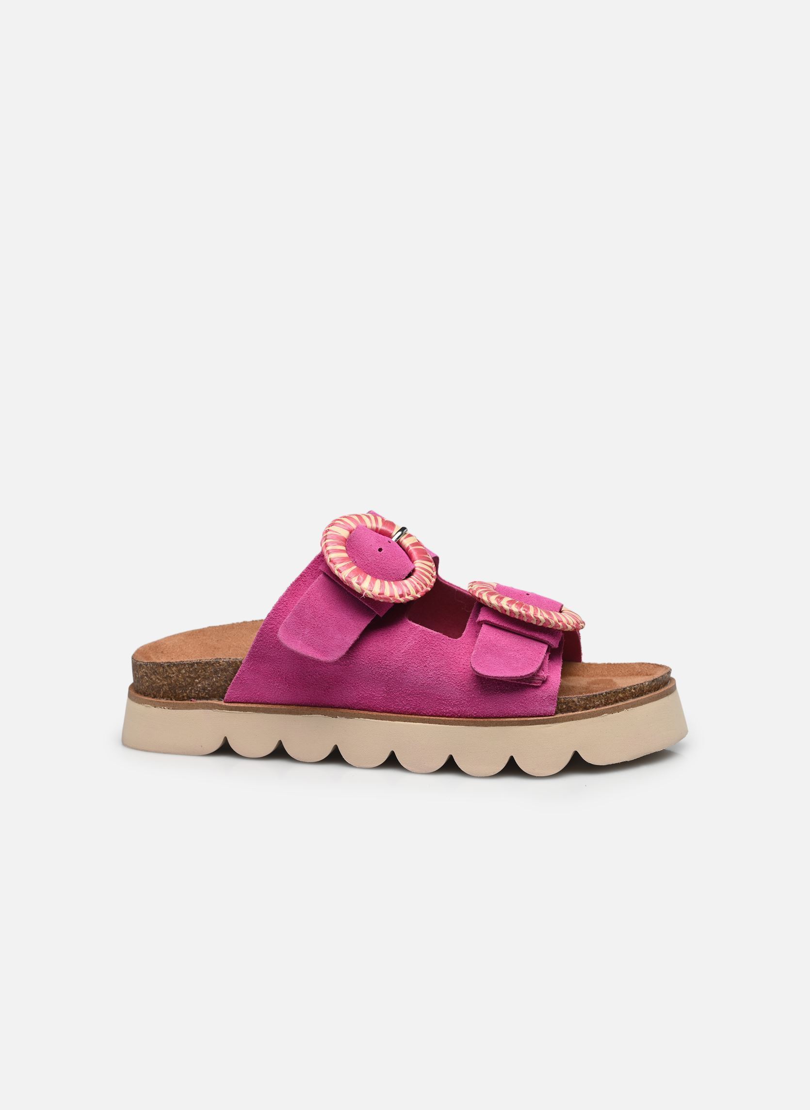 Zuecos y mules Sandy Slap mujer rosa No Name Zuecos y mules Sandy Slap mujer rosa FUXIA