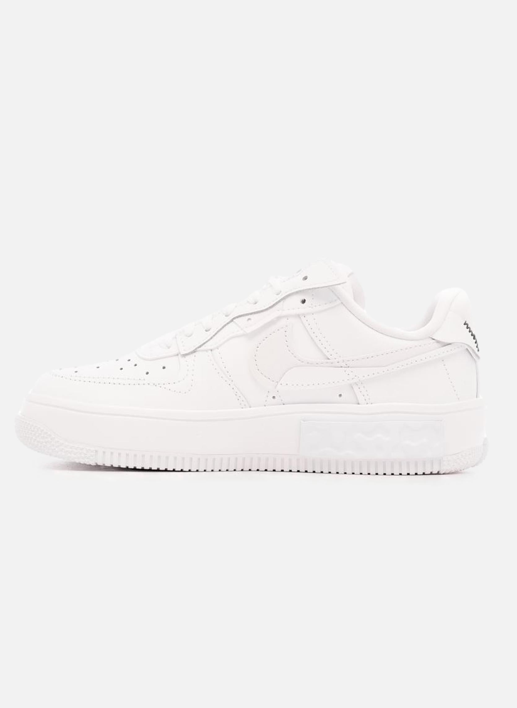 Baskets basses Air Force 1 femme blanc Nike Baskets basses Air Force 1 femme blanc Blanc