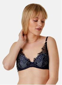 Brassières Soutien-gorge ampliforme coque moulée bleu marine Magazine femme bleu Brigitte Bardot Brassières Soutien-gorge ampliforme coque moulée bleu marine Magazine femme bleu Bleu