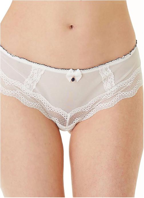 Brigitte Bardot Culottes Shorty ivoire Star femme blanc