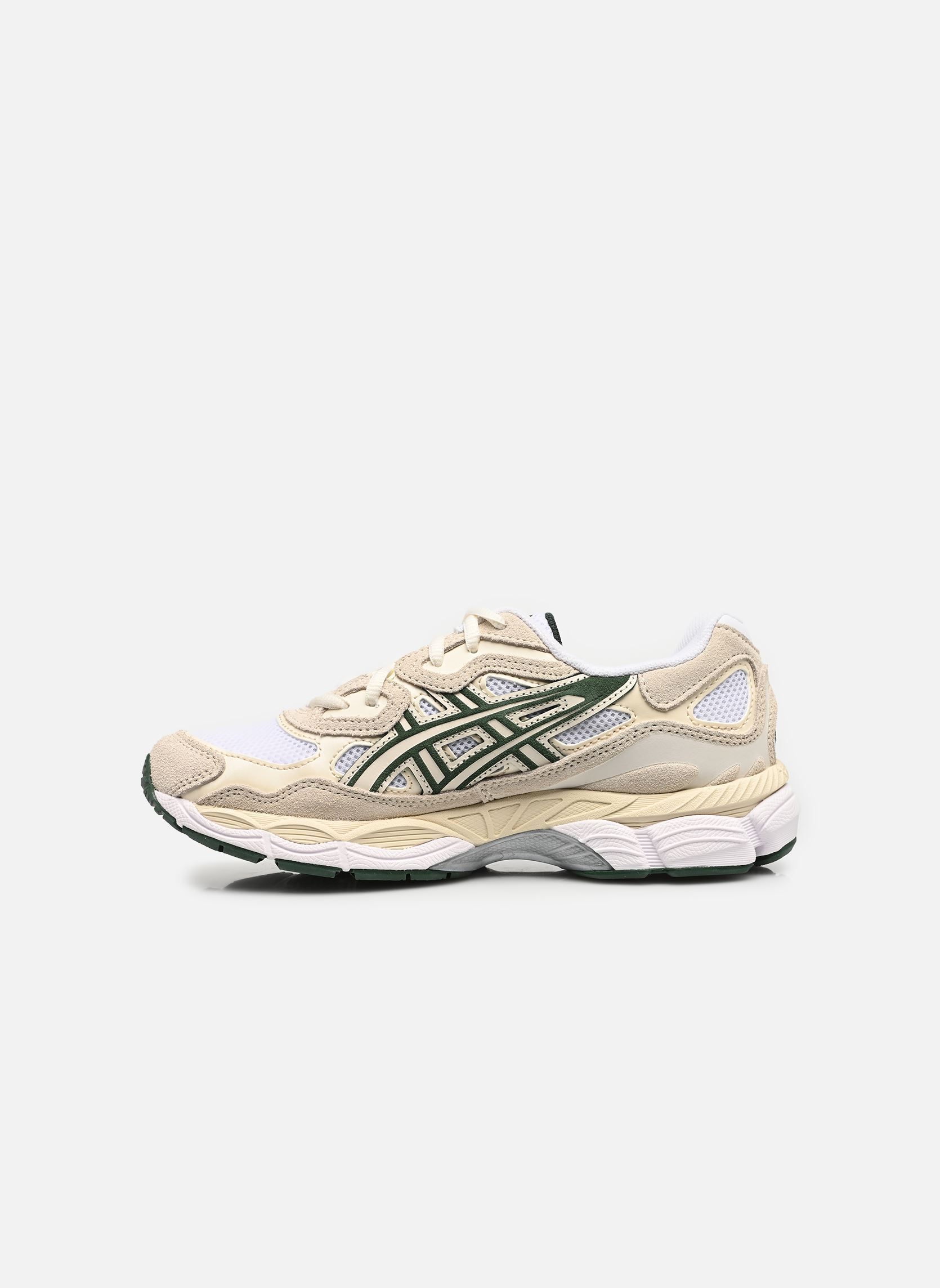 Baskets Gel-Nyc femme beige Asics Baskets Gel-Nyc femme beige IVORY/FOREST NIGHT