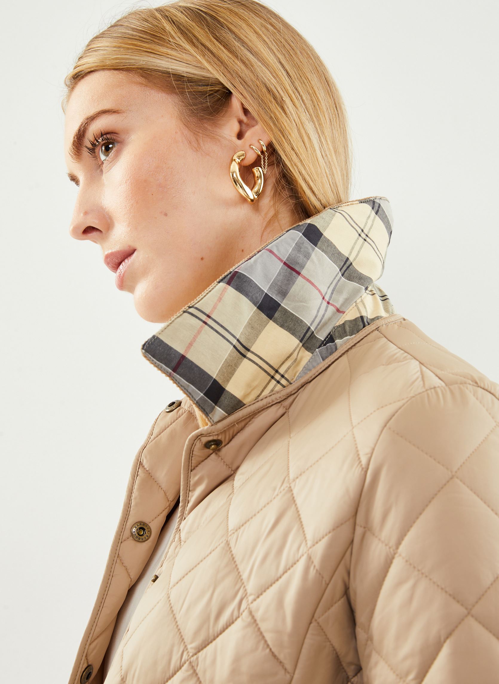 Manteaux Deveron Quilt femme marron Barbour Manteaux Deveron Quilt femme marron LT TRENCH/LT TRENCH