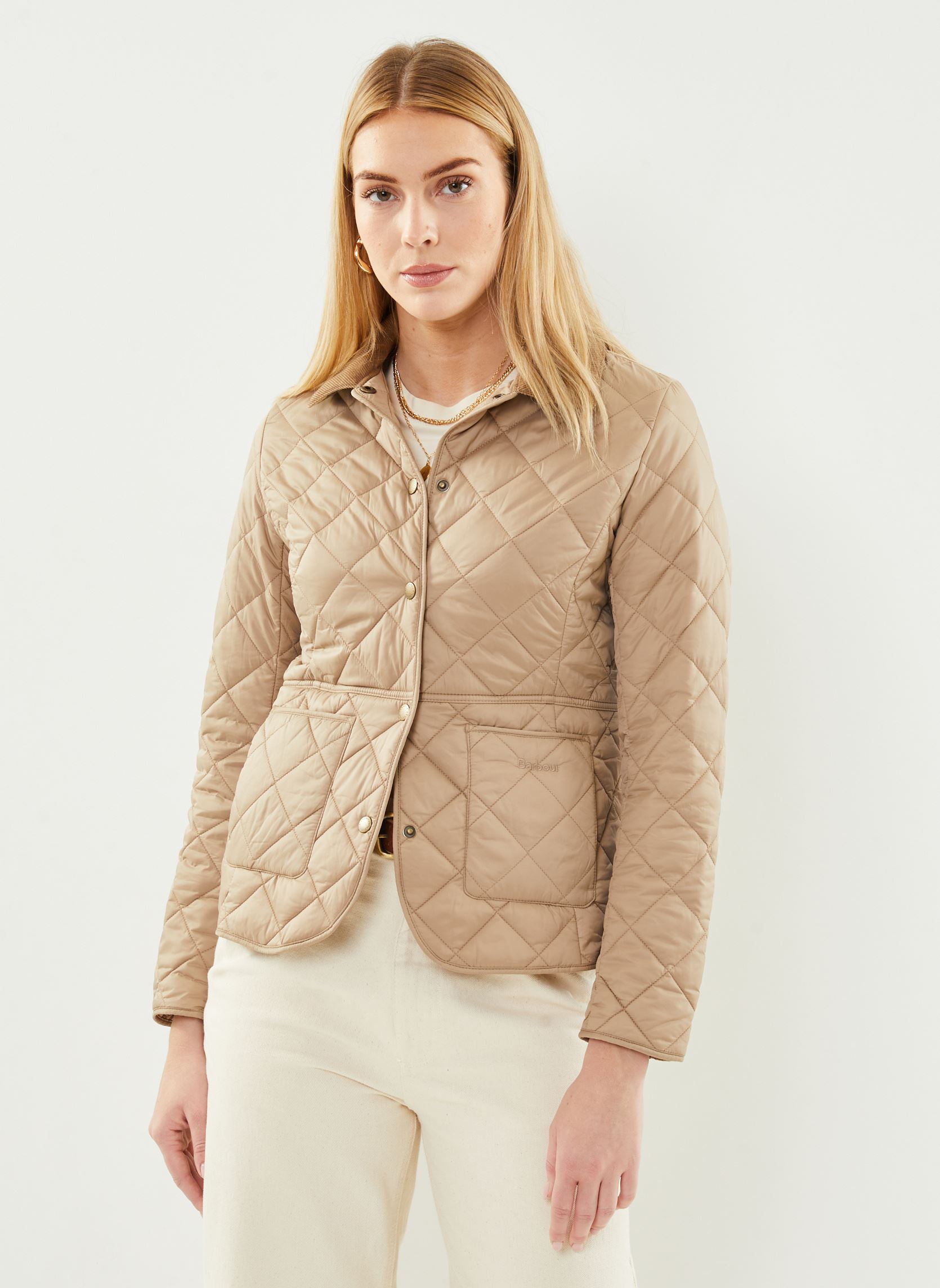 Manteaux Deveron Quilt femme marron Barbour Manteaux Deveron Quilt femme marron LT TRENCH/LT TRENCH