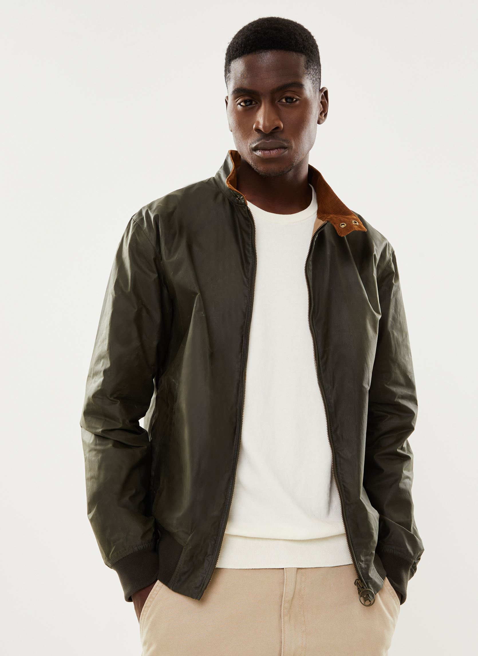Giacche impermeabili Lightweight Royston Wax uomo verde Barbour Giacche impermeabili Lightweight Royston Wax uomo verde ARCHIVE OLIVE