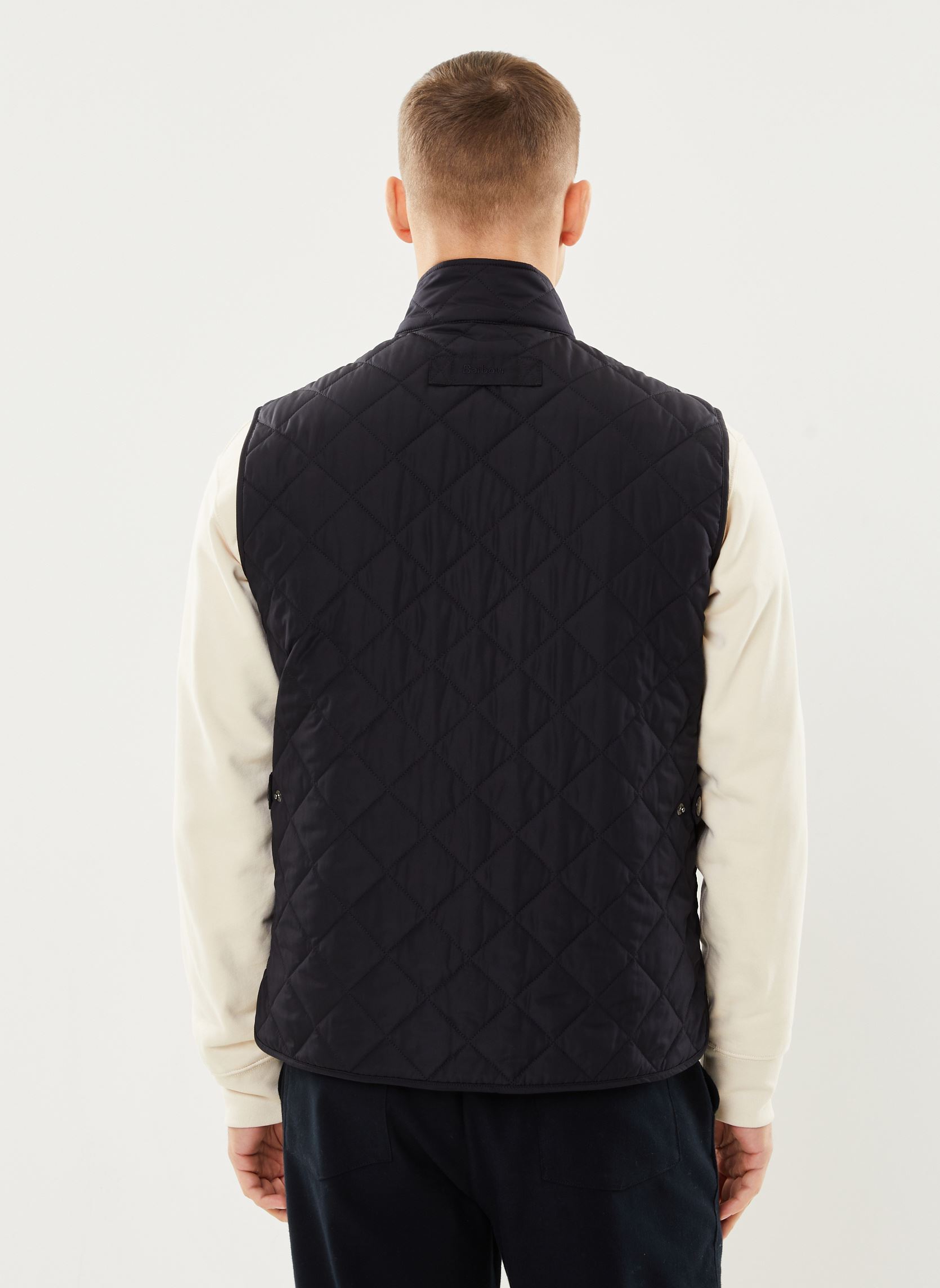 Gilets New Lowerdale Gilet homme bleu Barbour Gilets New Lowerdale Gilet homme bleu NAVY
