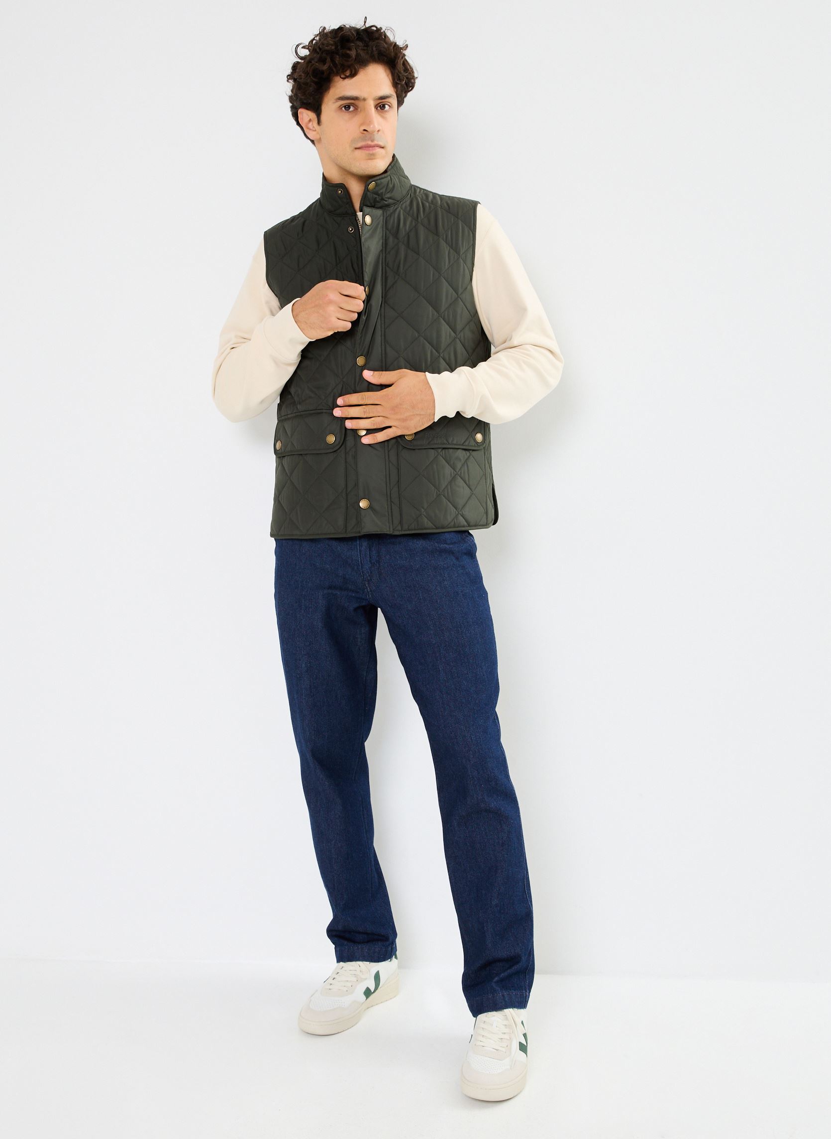 Vesten New Lowerdale Gilet heren groen Barbour Vesten New Lowerdale Gilet heren groen SAGE