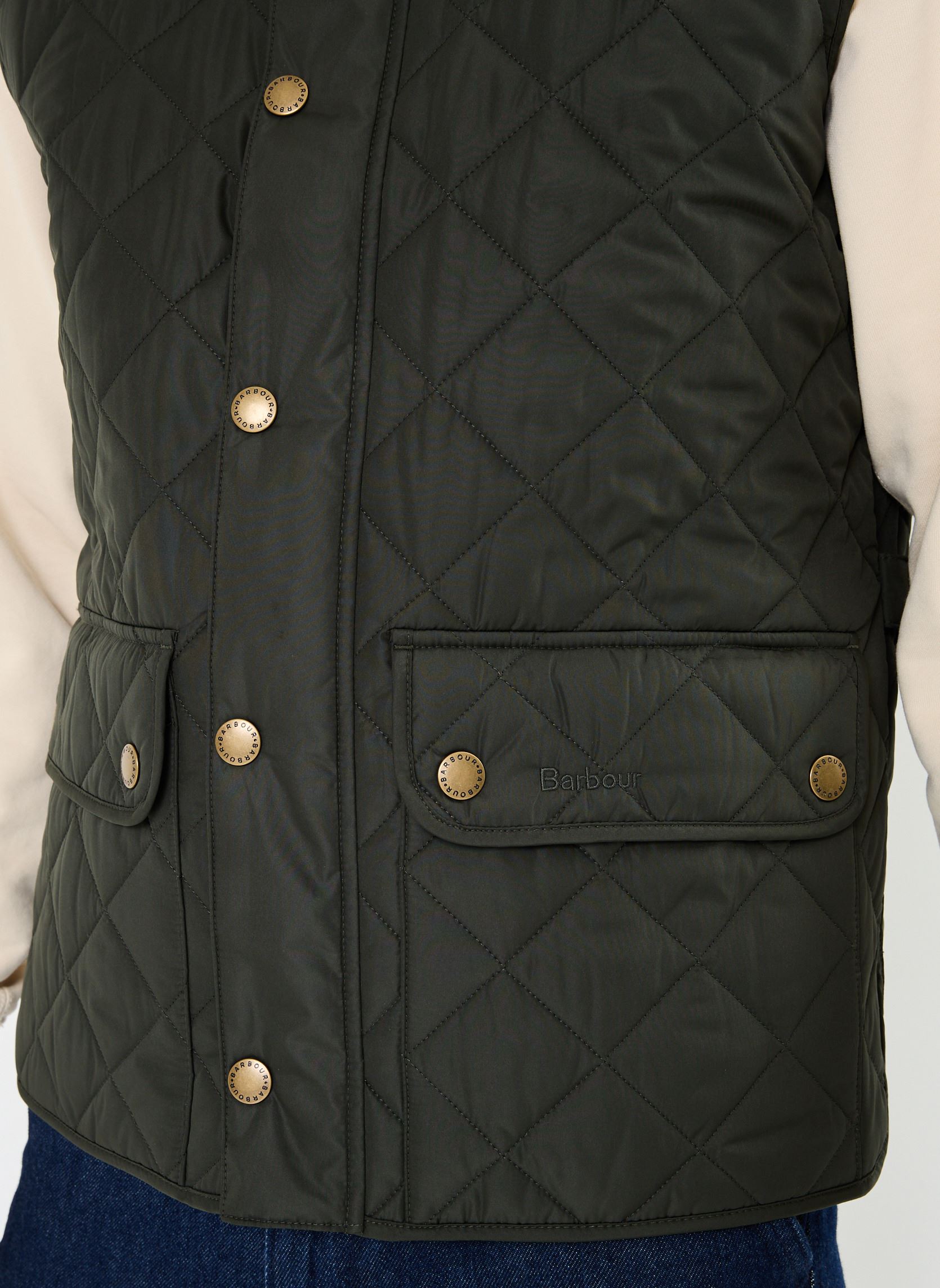 Vesten New Lowerdale Gilet heren groen Barbour Vesten New Lowerdale Gilet heren groen SAGE