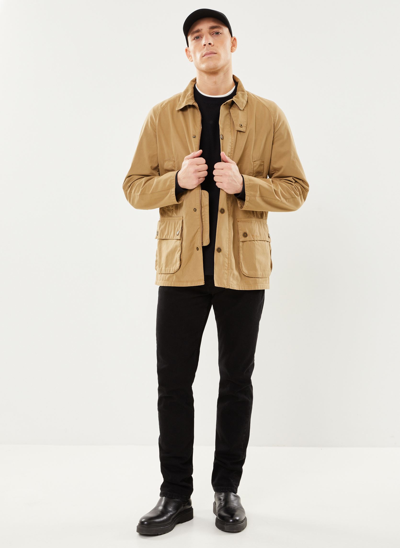 Vestes Ashby Casual homme vert Barbour Vestes Ashby Casual homme vert STONE