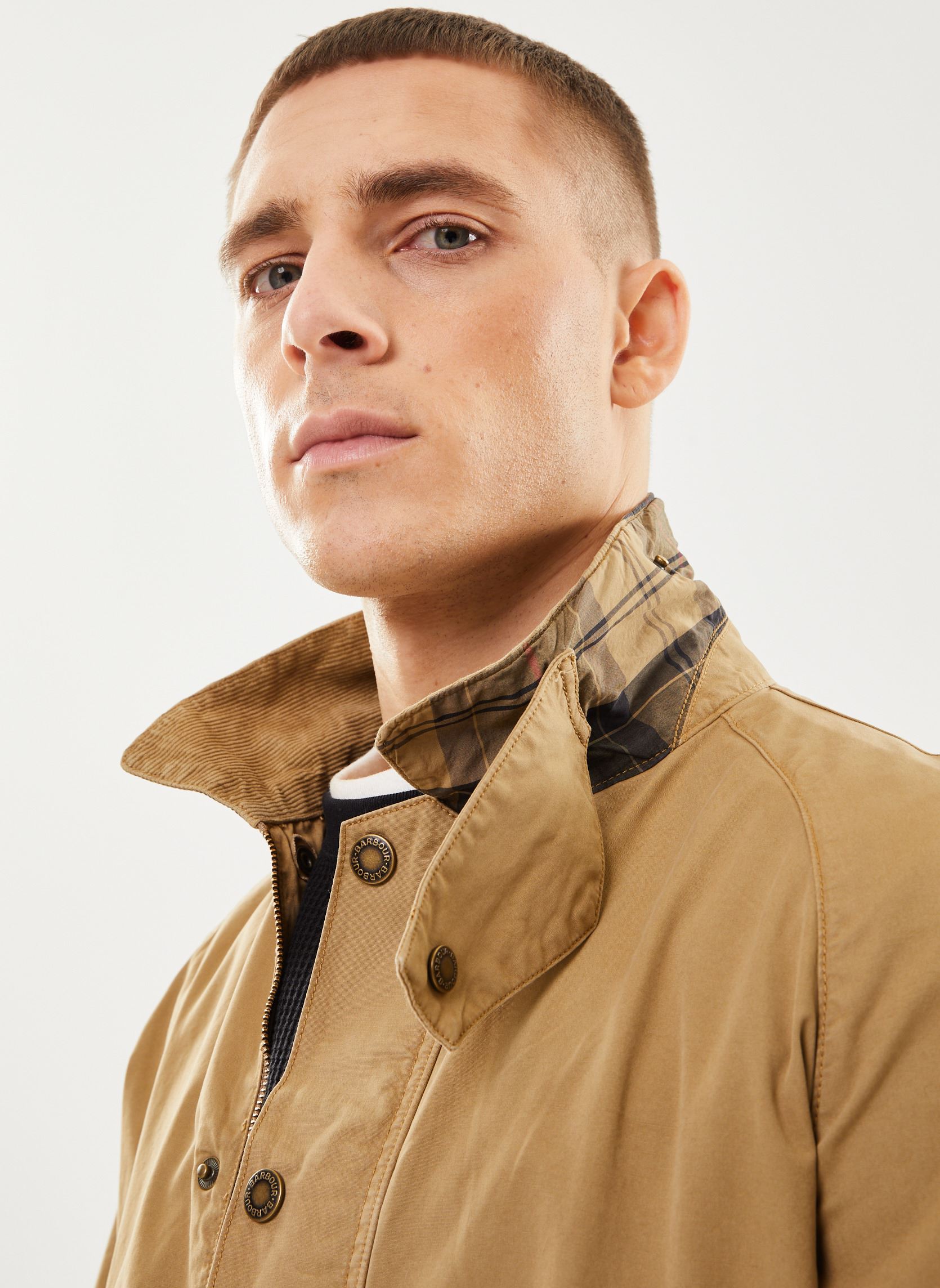Vestes Ashby Casual homme vert Barbour Vestes Ashby Casual homme vert STONE