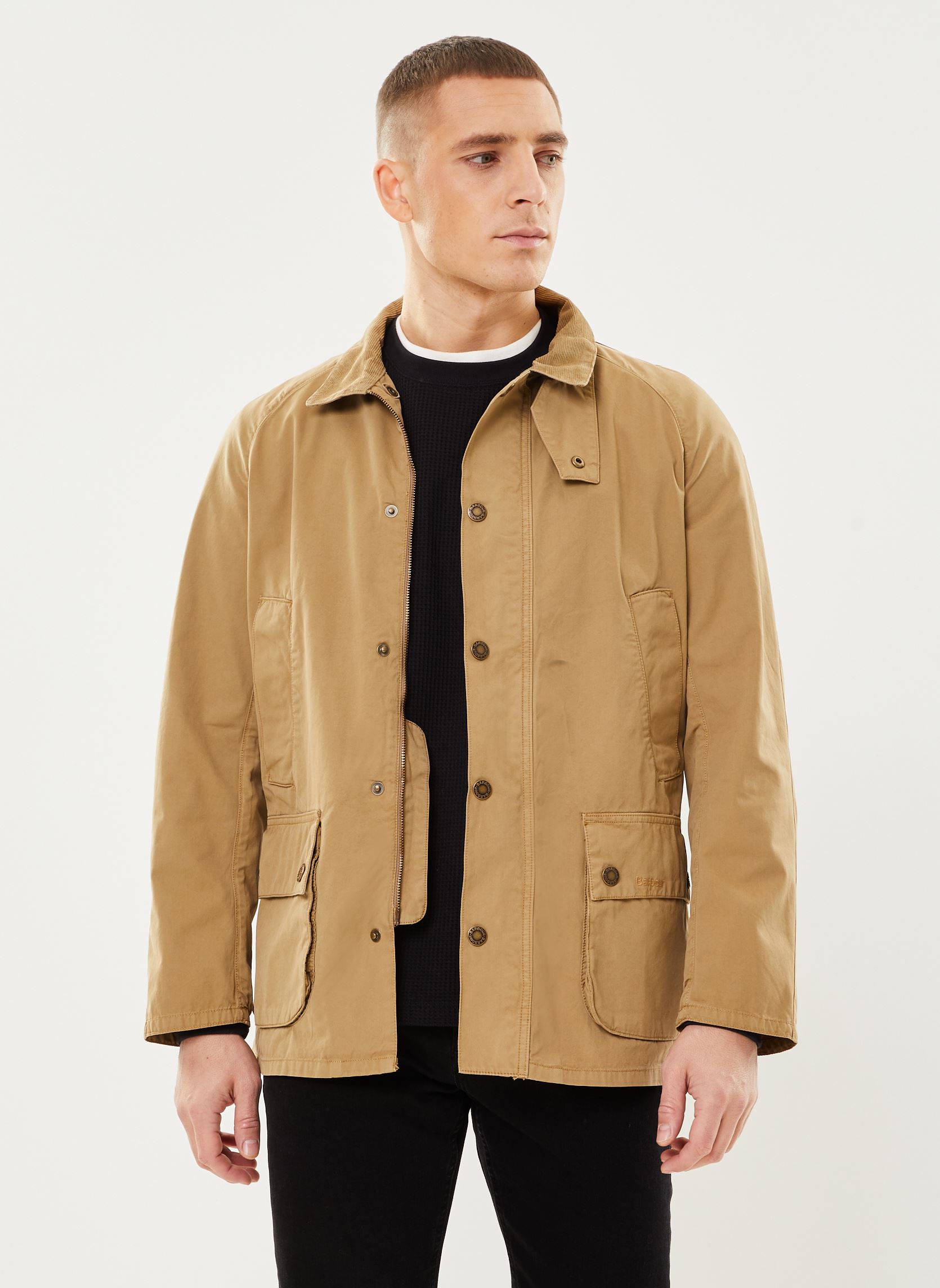 Vestes Ashby Casual homme vert Barbour Vestes Ashby Casual homme vert STONE