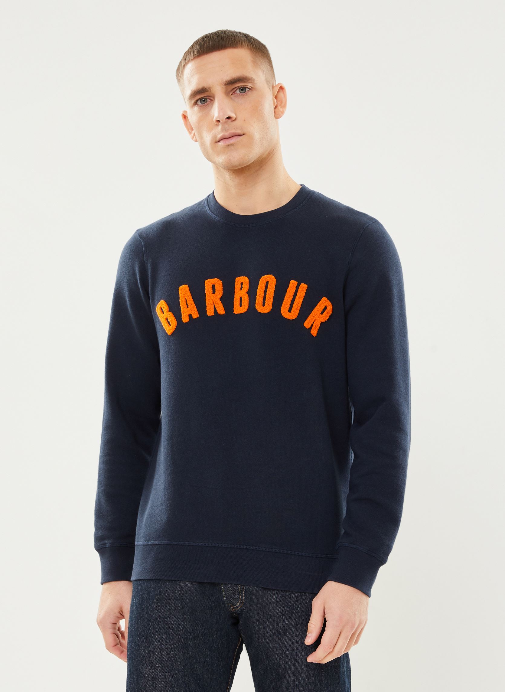 Sweatshirts Essential Prep Logo Crew herren blau Barbour Sweatshirts Essential Prep Logo Crew herren blau NAVY