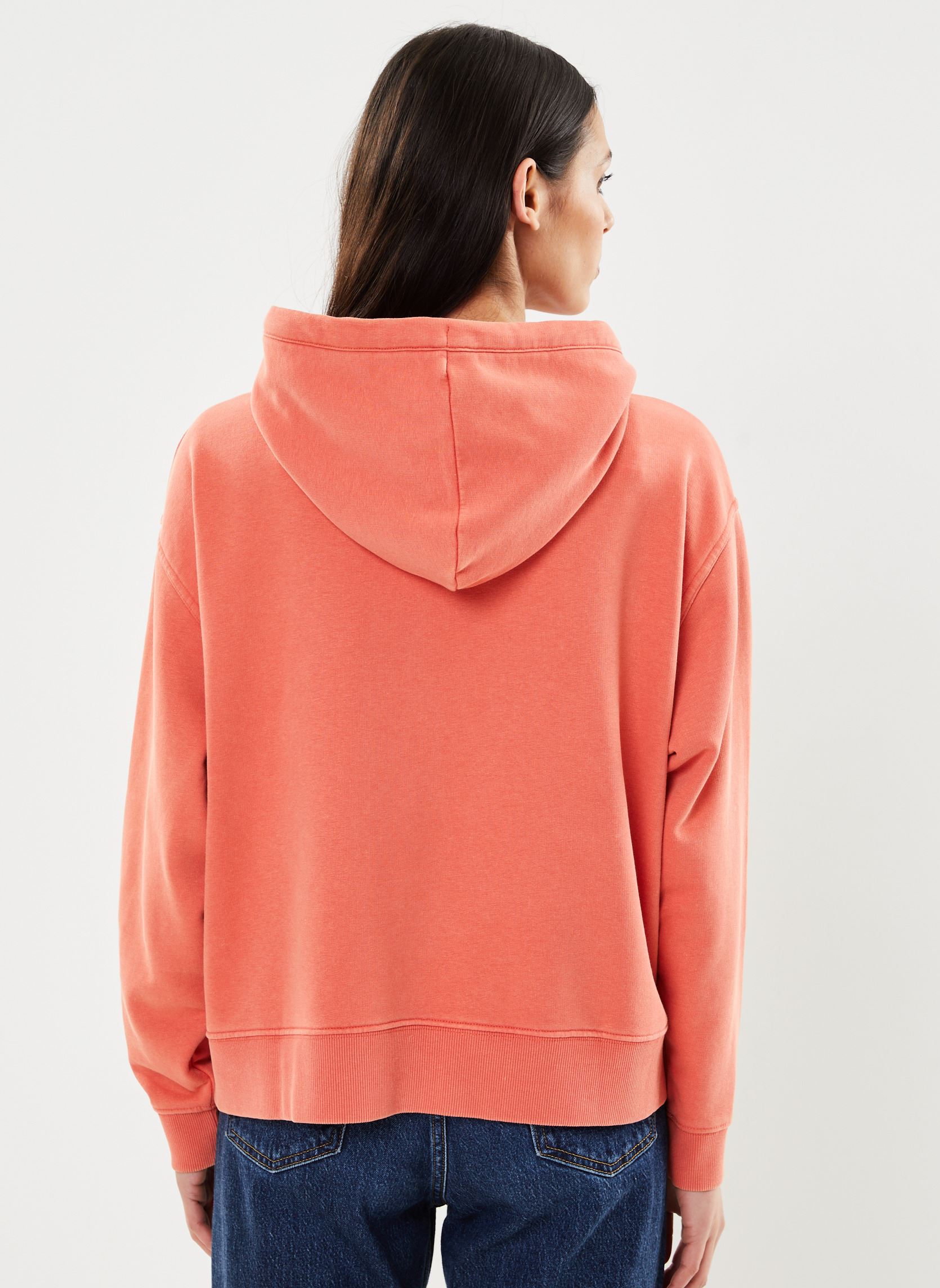 Sweatshirts Essential Hoodie W femme orange Lee Sweatshirts Essential Hoodie W femme orange POPPY