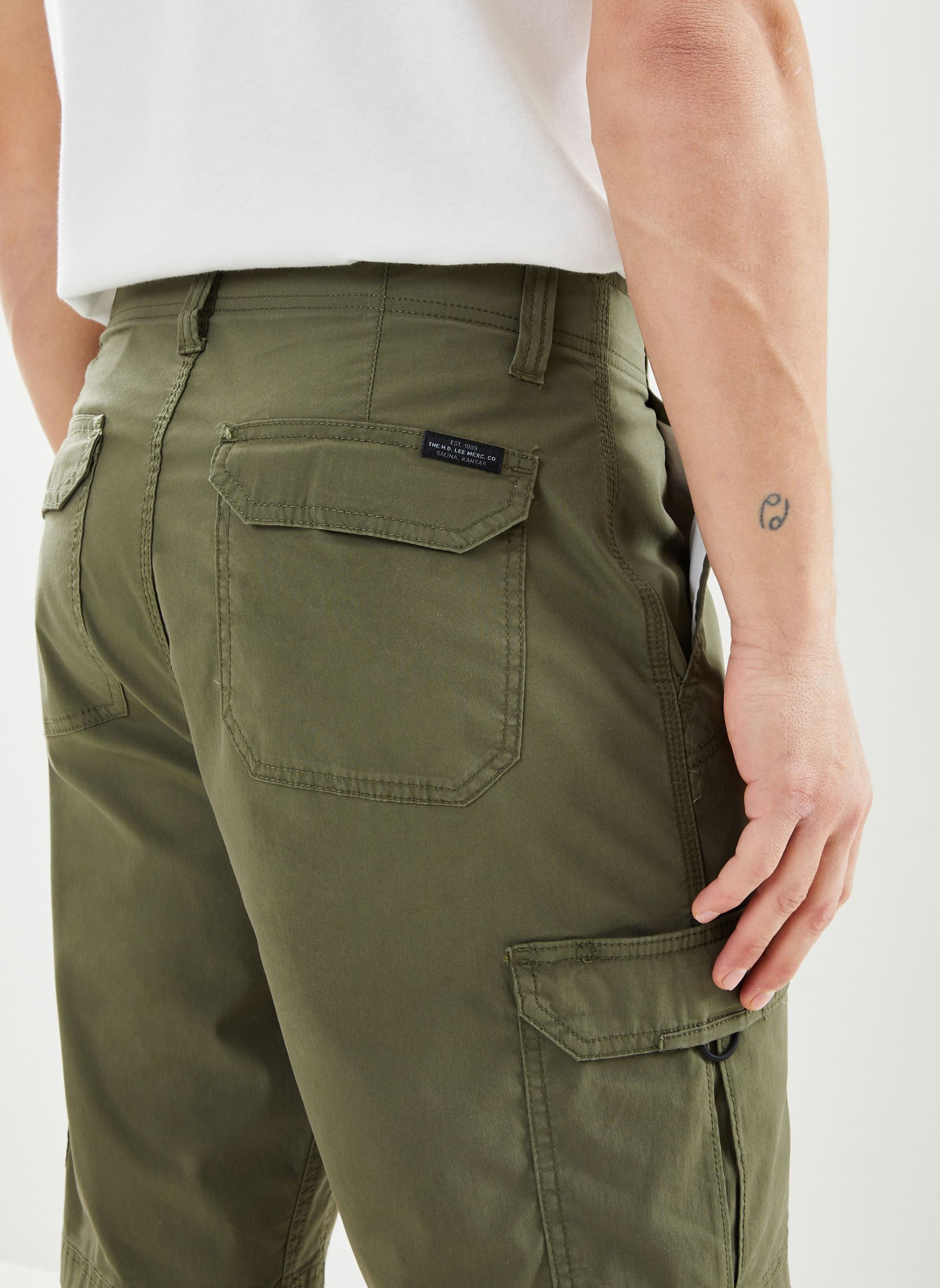 Shorts XM Crossroad Cargo Short homme vert Lee Shorts XM Crossroad Cargo Short homme vert OLIVE NIGHT