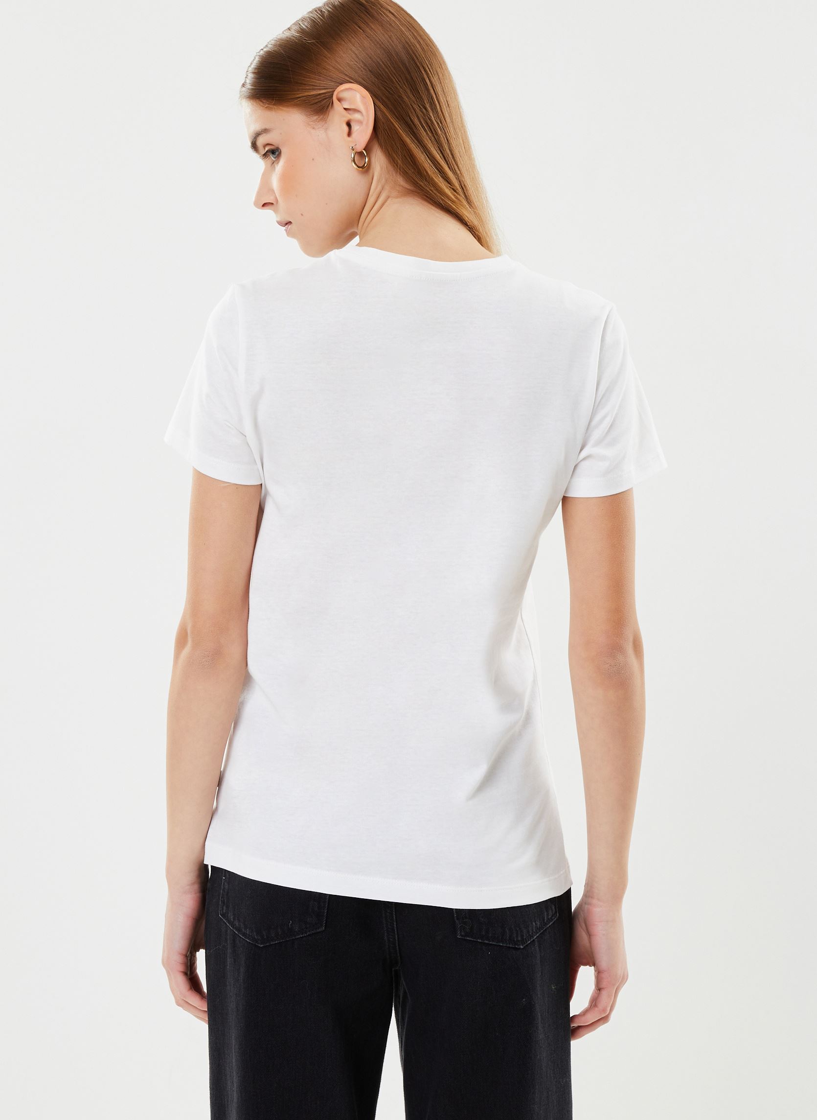 Tee-shirts manches courtes W Ess+ Blossom Tee femme blanc Puma Tee-shirts manches courtes W Ess+ Blossom Tee femme blanc PUMA WHITE