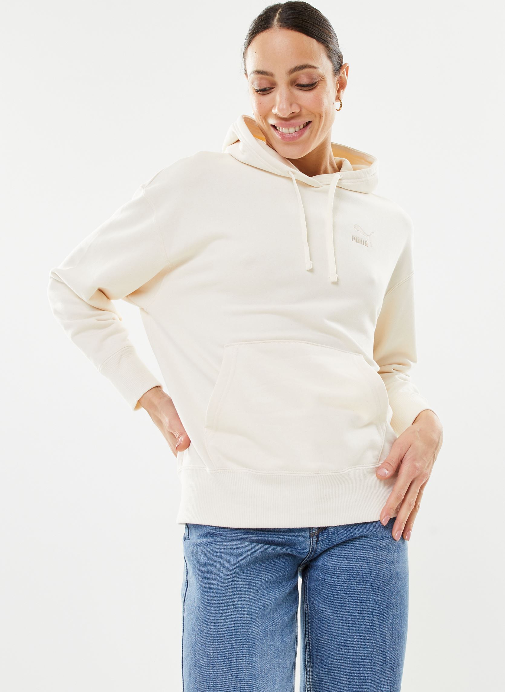 Vêtements Puma W Btr Cla Rlx Hoodie Tr pour Accessoires - vue 2