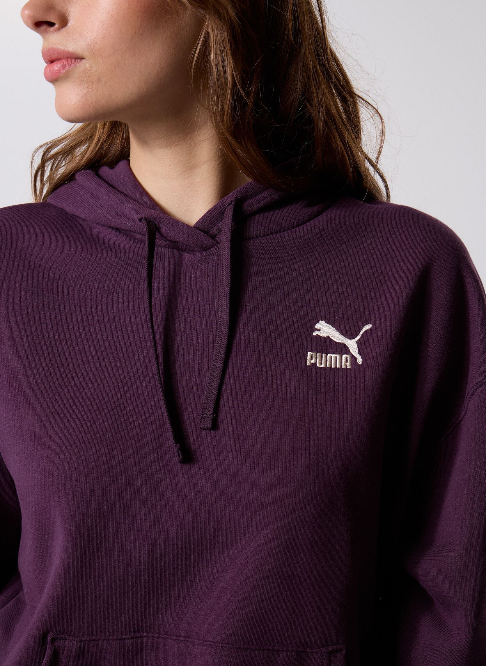 Sweats à capuche W Btr Cla Rlx Hoodie Tr femme violet Puma Sweats à capuche W Btr Cla Rlx Hoodie Tr femme violet MIDNIGHT PLUM