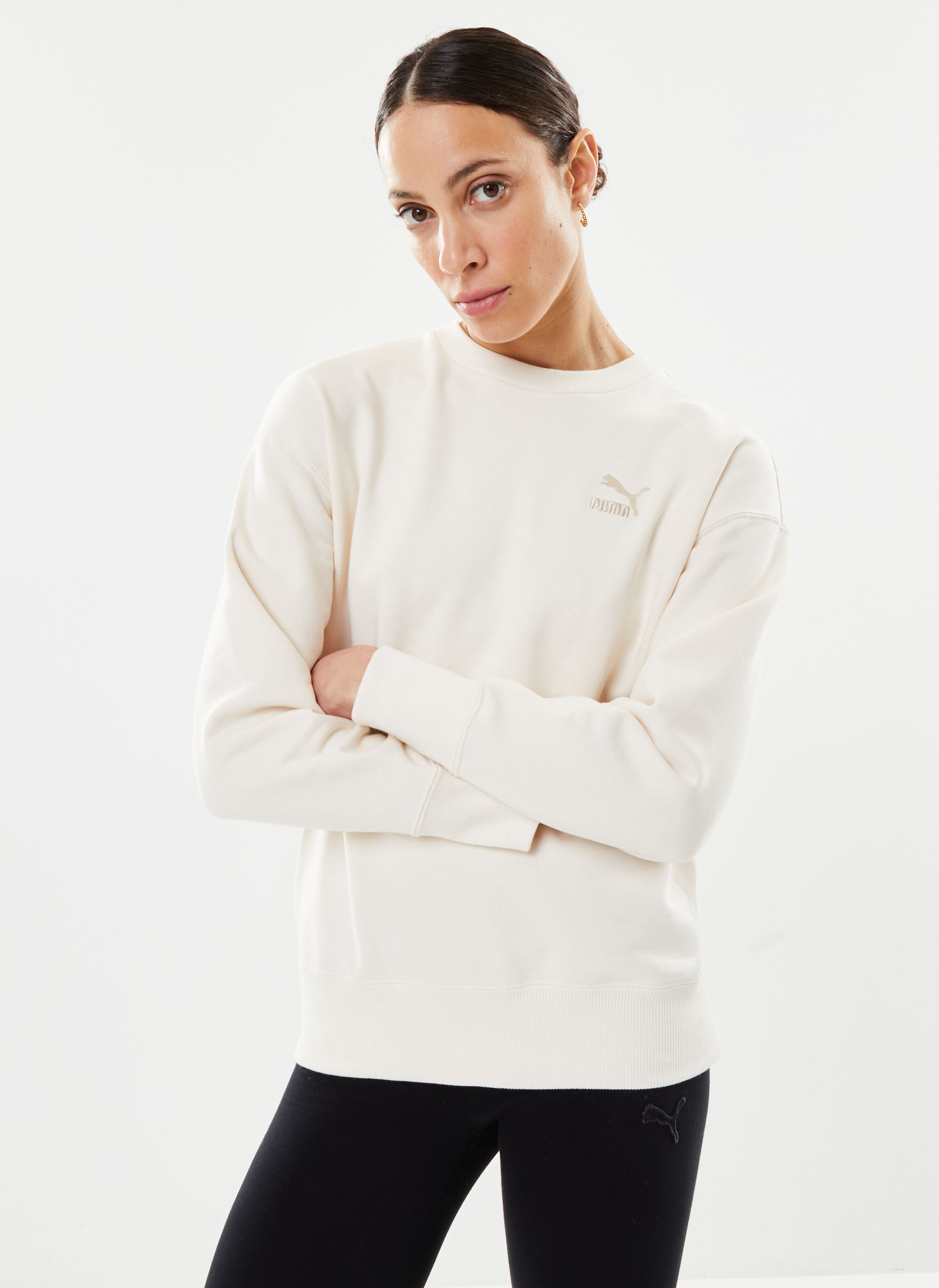 Vêtements Puma W Btr Cla Rlx Crew Tr pour Accessoires - vue 2