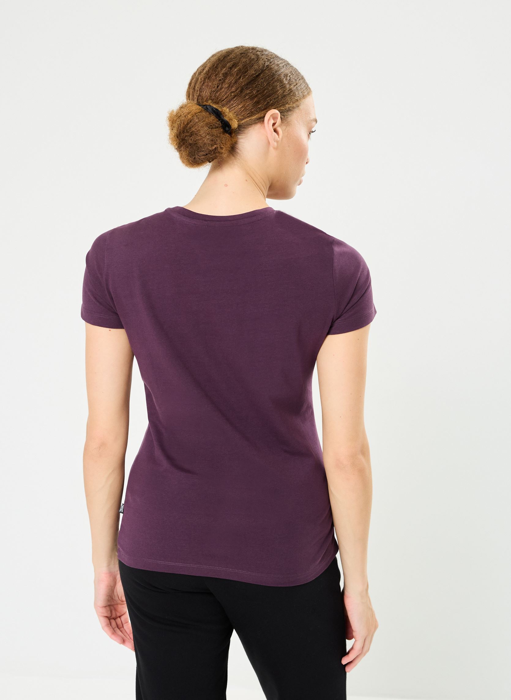 Tee-shirts manches courtes W Btr Ess Tee femme violet Puma Tee-shirts manches courtes W Btr Ess Tee femme violet Midnight Plum