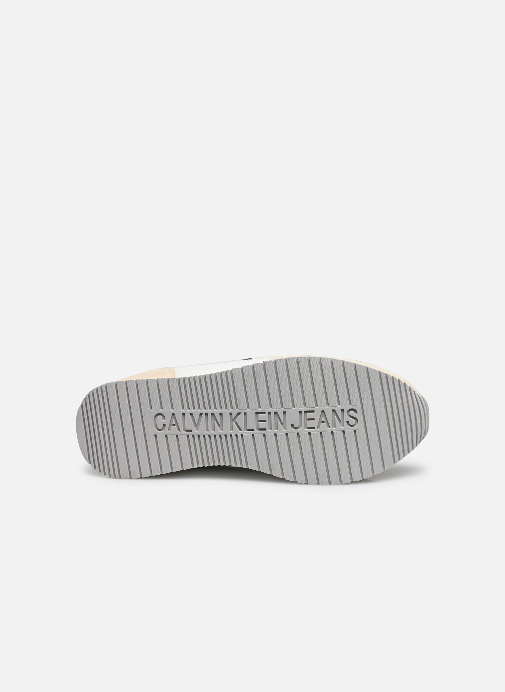 Sneaker RUNNER SOCK LACEUP N F damen weiß Calvin Klein Sneaker RUNNER SOCK LACEUP N F damen weiß BRIGHT WHITE/CREAMY WHITE/BLAC