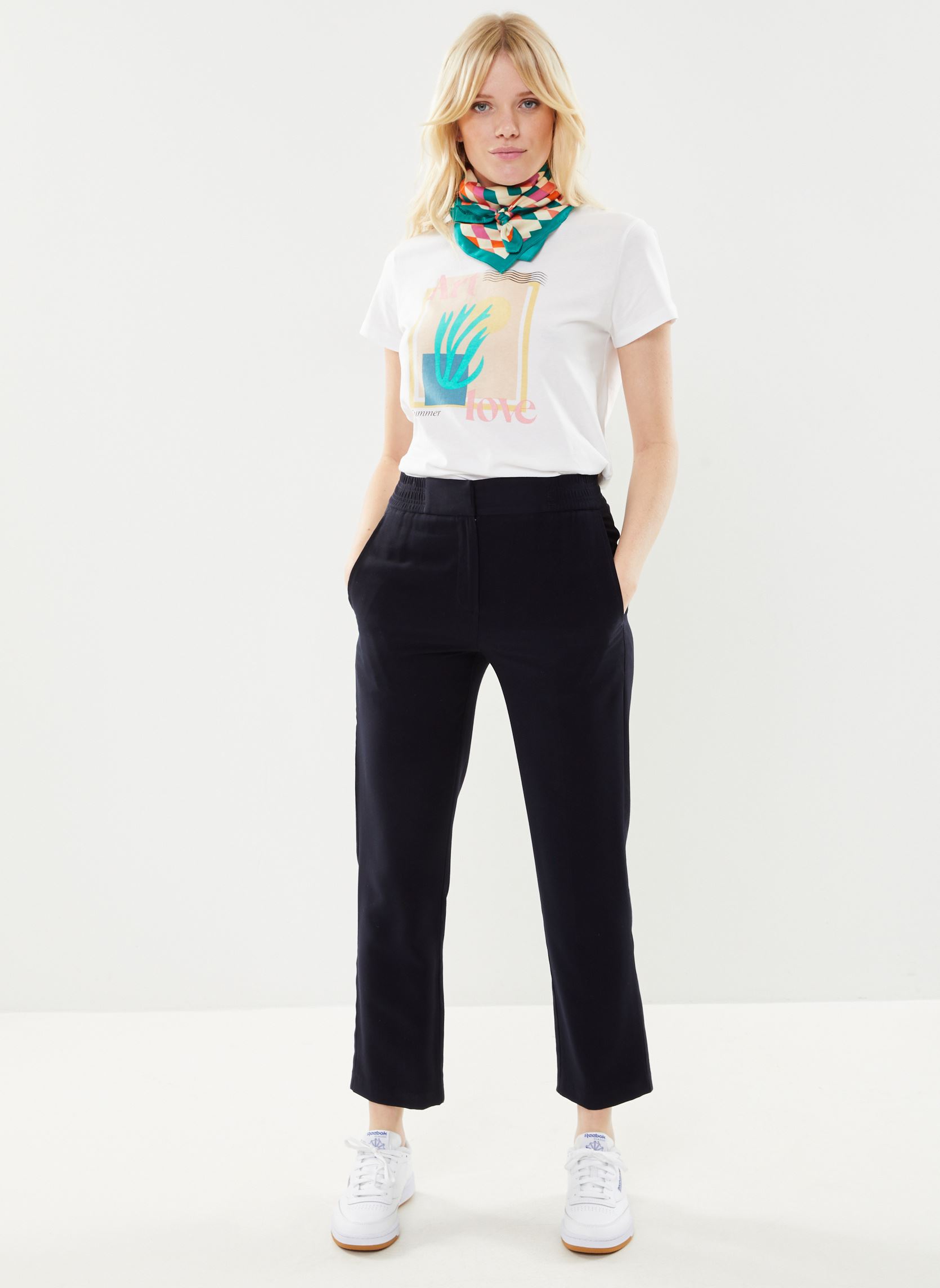 Broeken Adelia dames blauw ARTLOVE Broeken Adelia dames blauw Navy