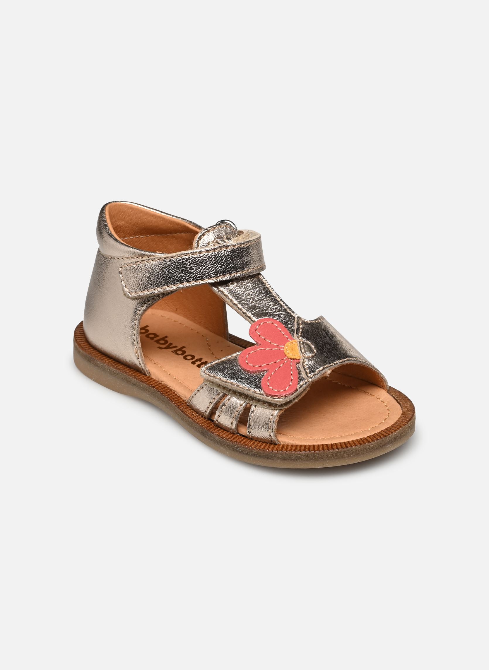 Sandales 4225 fille argent Babybotte Sandales 4225 fille argent PLATINE