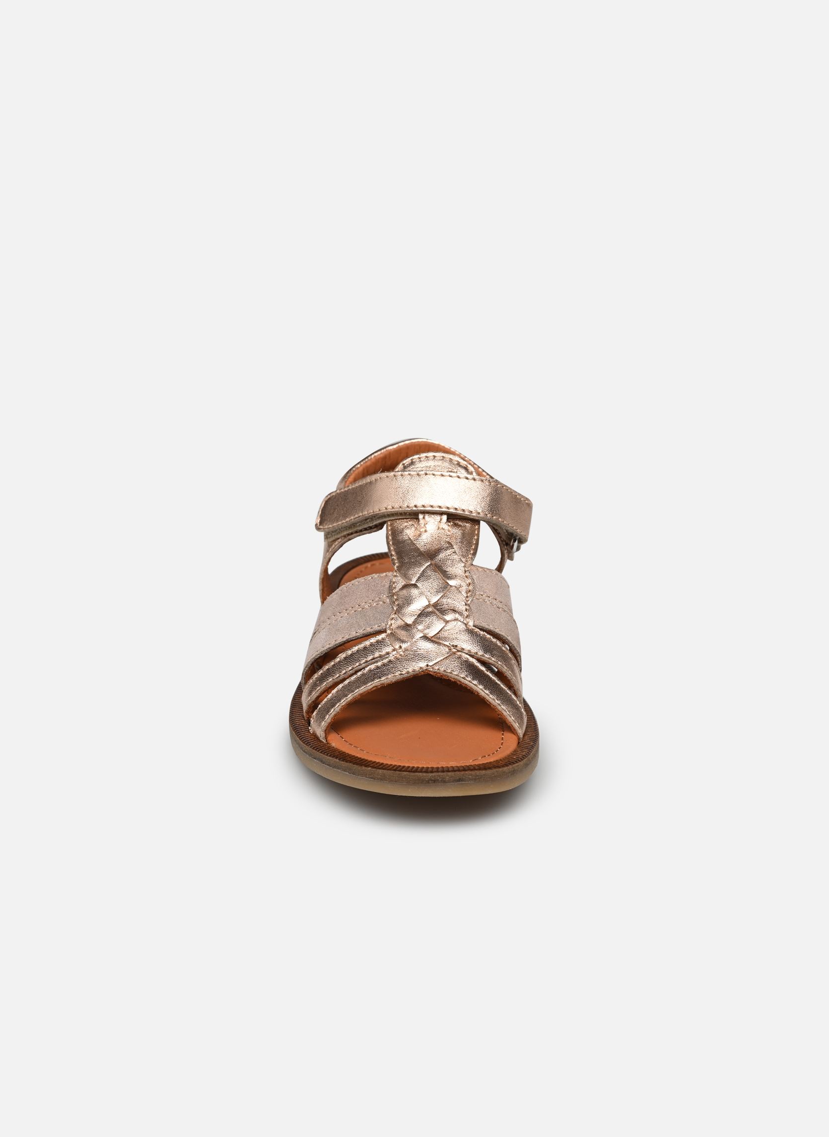 Sandalen 4546 meisjes goud en brons Babybotte Sandalen 4546 meisjes goud en brons PLATINE