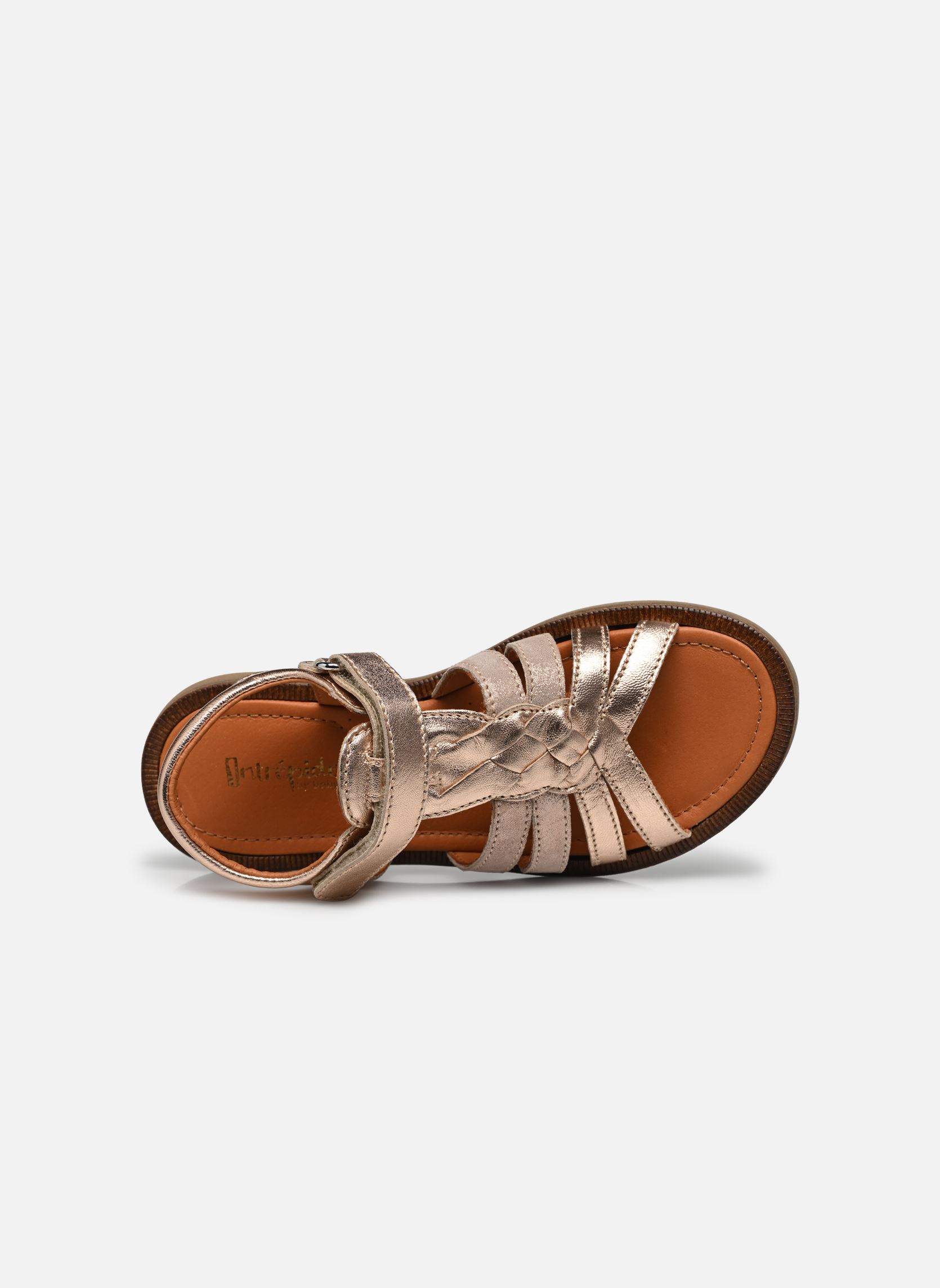 Sandalen 4546 meisjes goud en brons Babybotte Sandalen 4546 meisjes goud en brons PLATINE