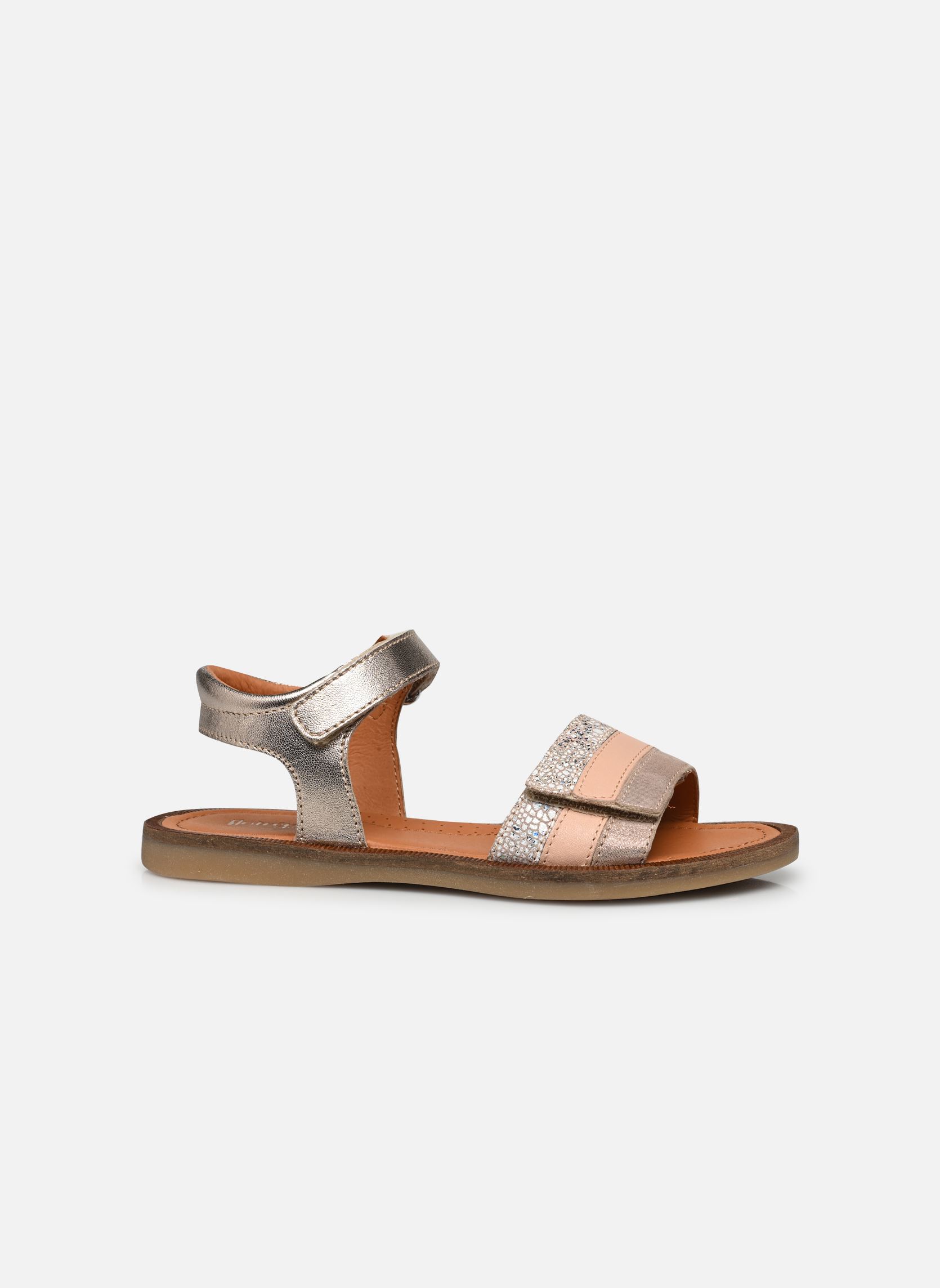 Sandalen 4548 meisjes goud en brons Babybotte Sandalen 4548 meisjes goud en brons PLATINE