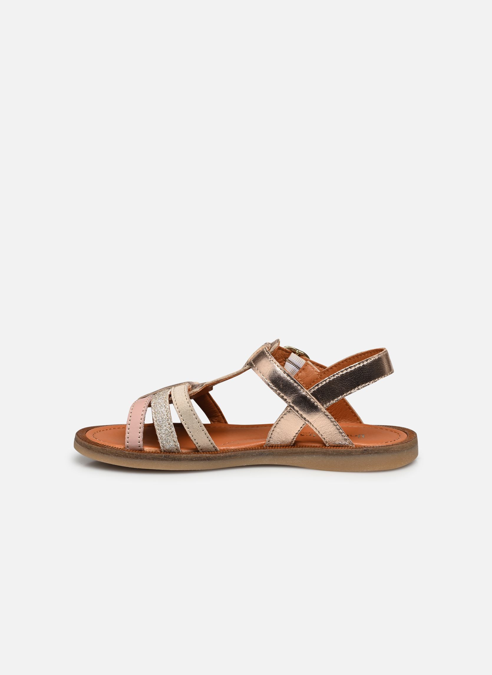 Sandalen 4549 meisjes goud en brons Babybotte Sandalen 4549 meisjes goud en brons PLATINE