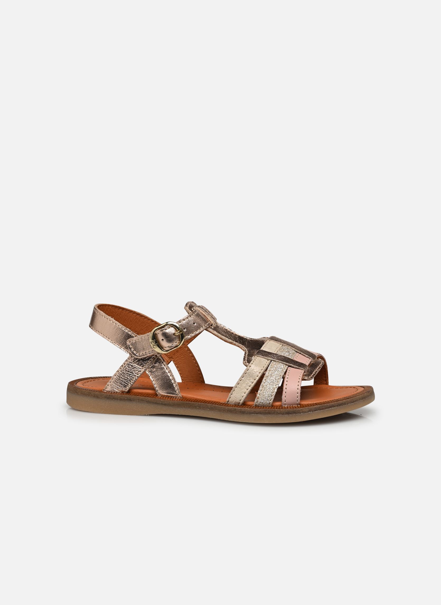 Sandalen 4549 meisjes goud en brons Babybotte Sandalen 4549 meisjes goud en brons PLATINE