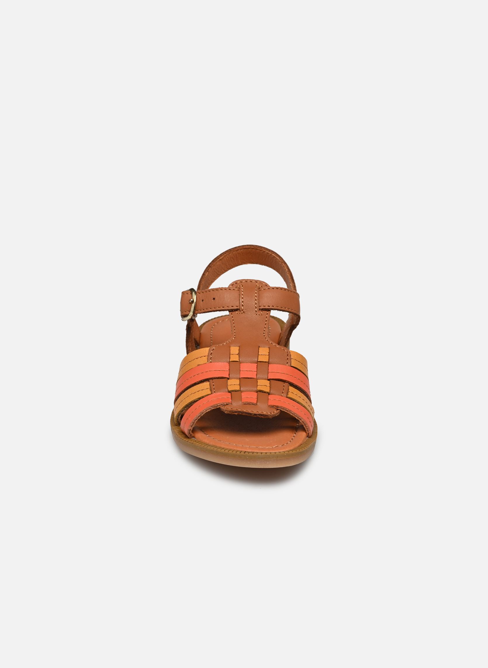 Sandales 4571 fille marron Babybotte Sandales 4571 fille marron CAMEL