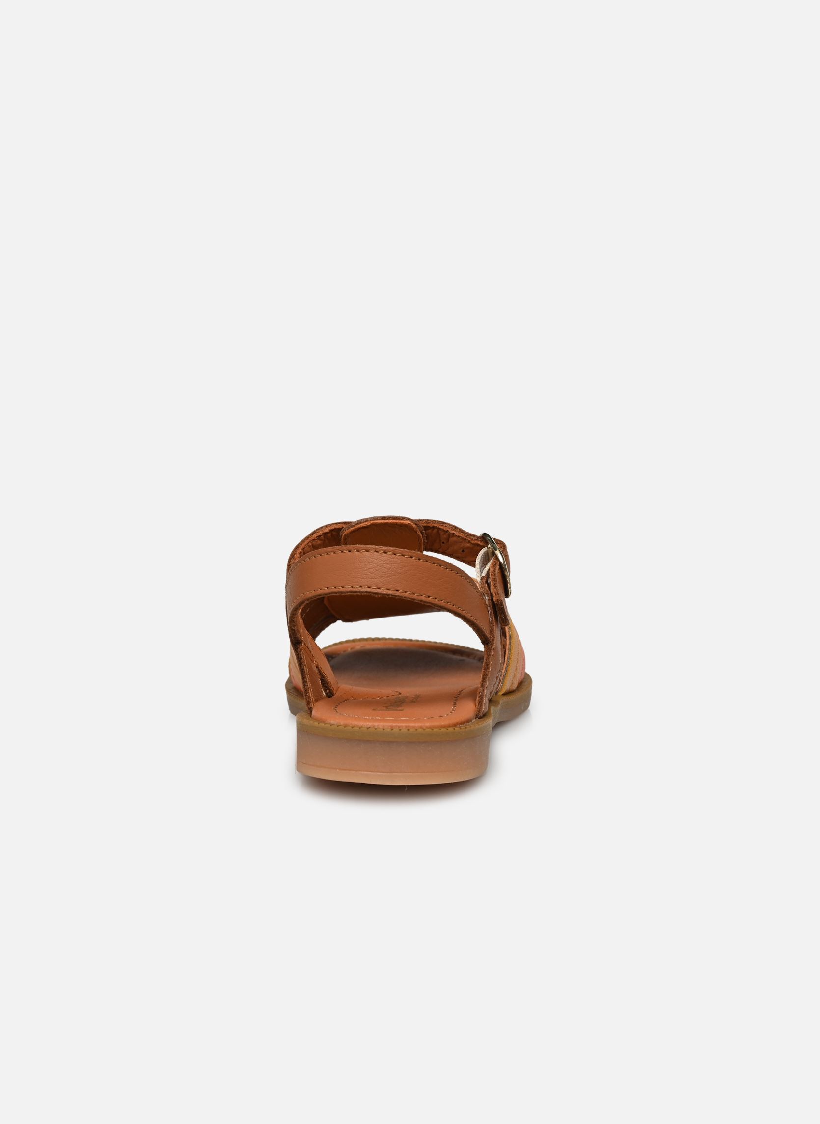 Sandales 4571 fille marron Babybotte Sandales 4571 fille marron CAMEL
