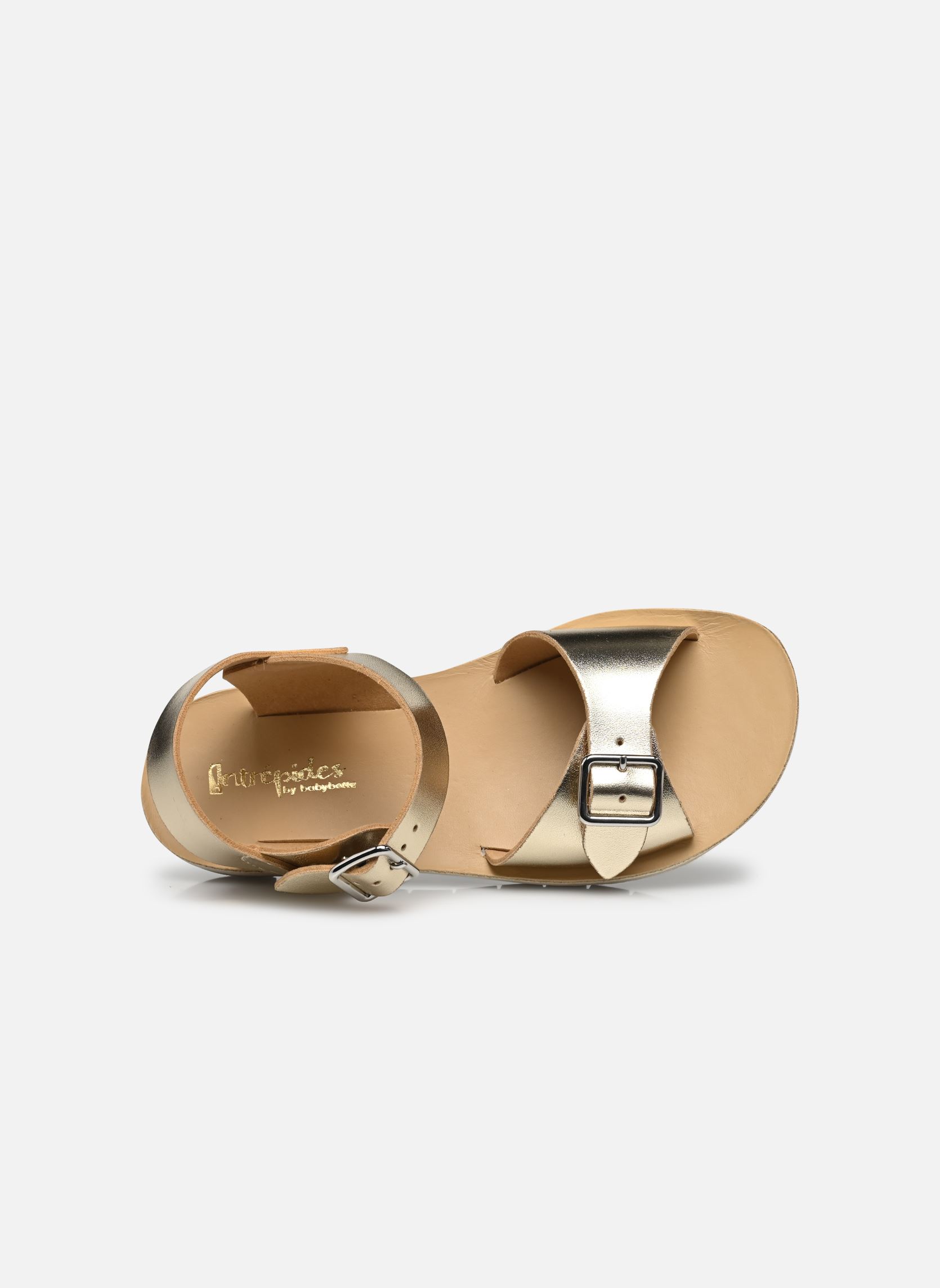 Sandales 4663 fille or et bronze Babybotte Sandales 4663 fille or et bronze PLATINE