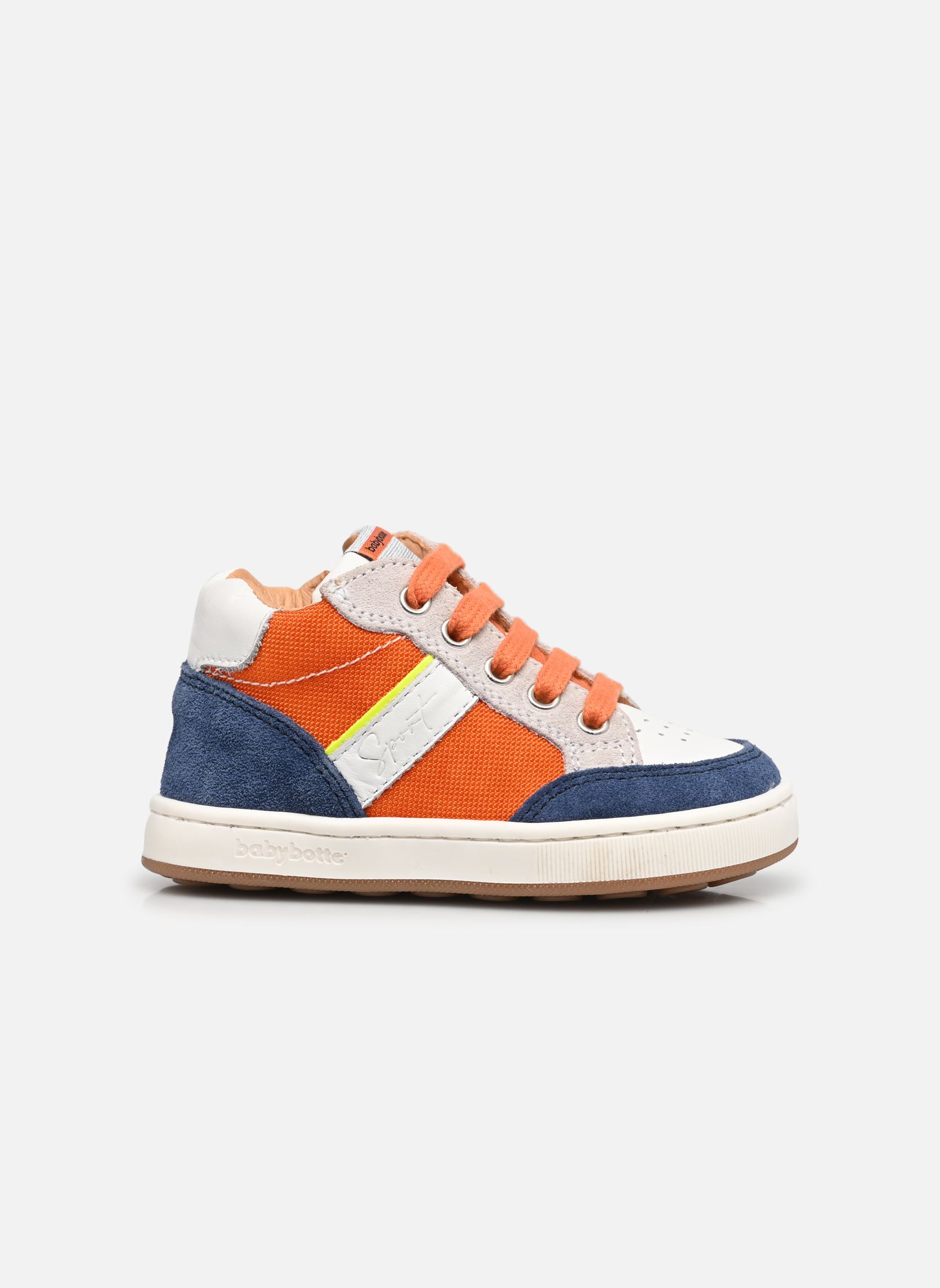 Niedrige Sneaker 4124 jungen orange Babybotte Niedrige Sneaker 4124 jungen orange ORANGE
