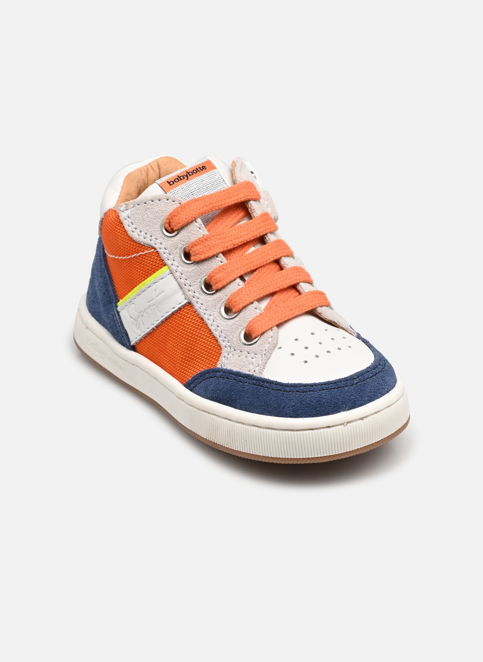 Niedrige Sneaker 4124 jungen orange Babybotte Niedrige Sneaker 4124 jungen orange ORANGE