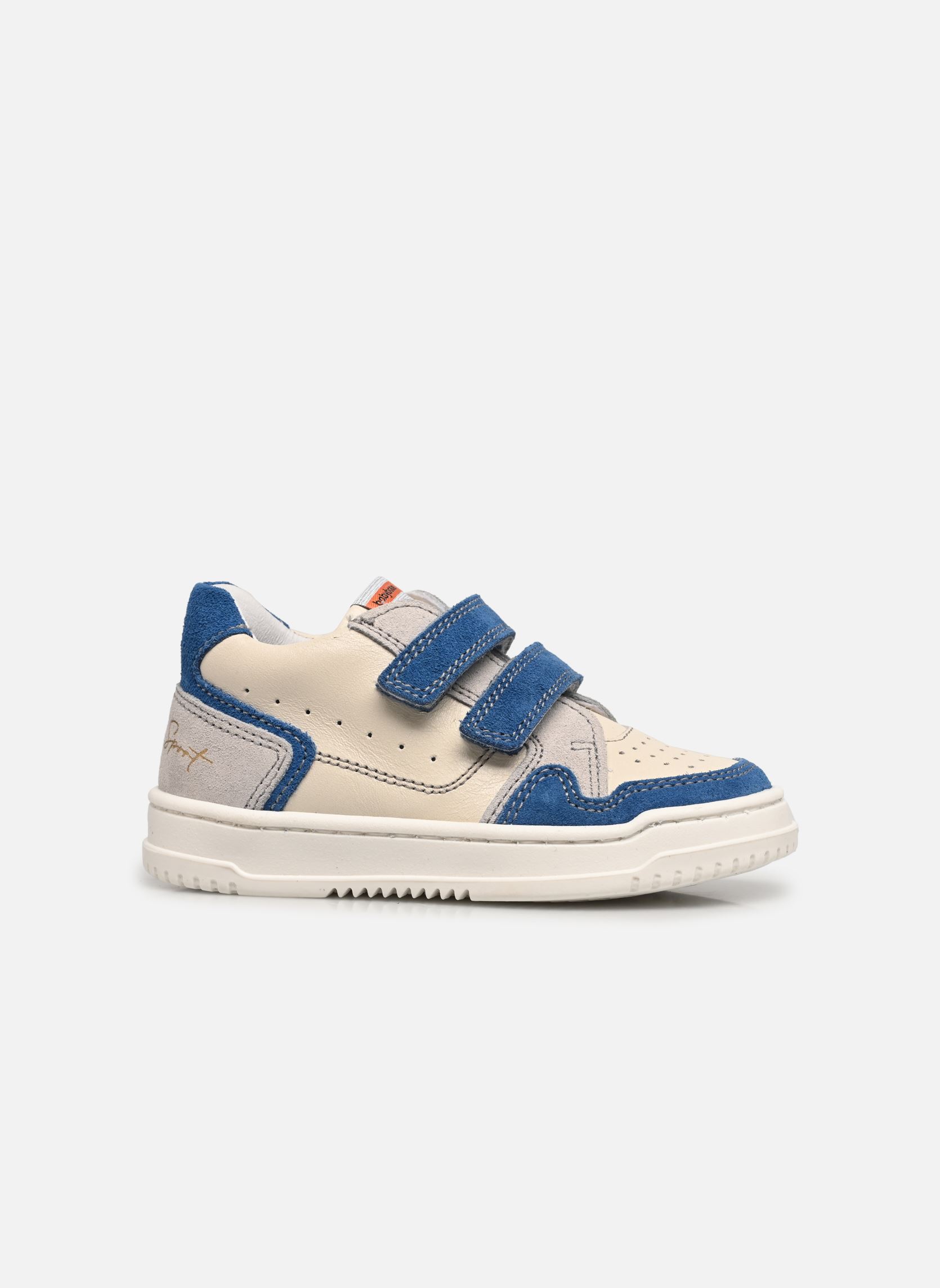 Baskets basses 4322 garçon blanc Babybotte Baskets basses 4322 garçon blanc BLANC