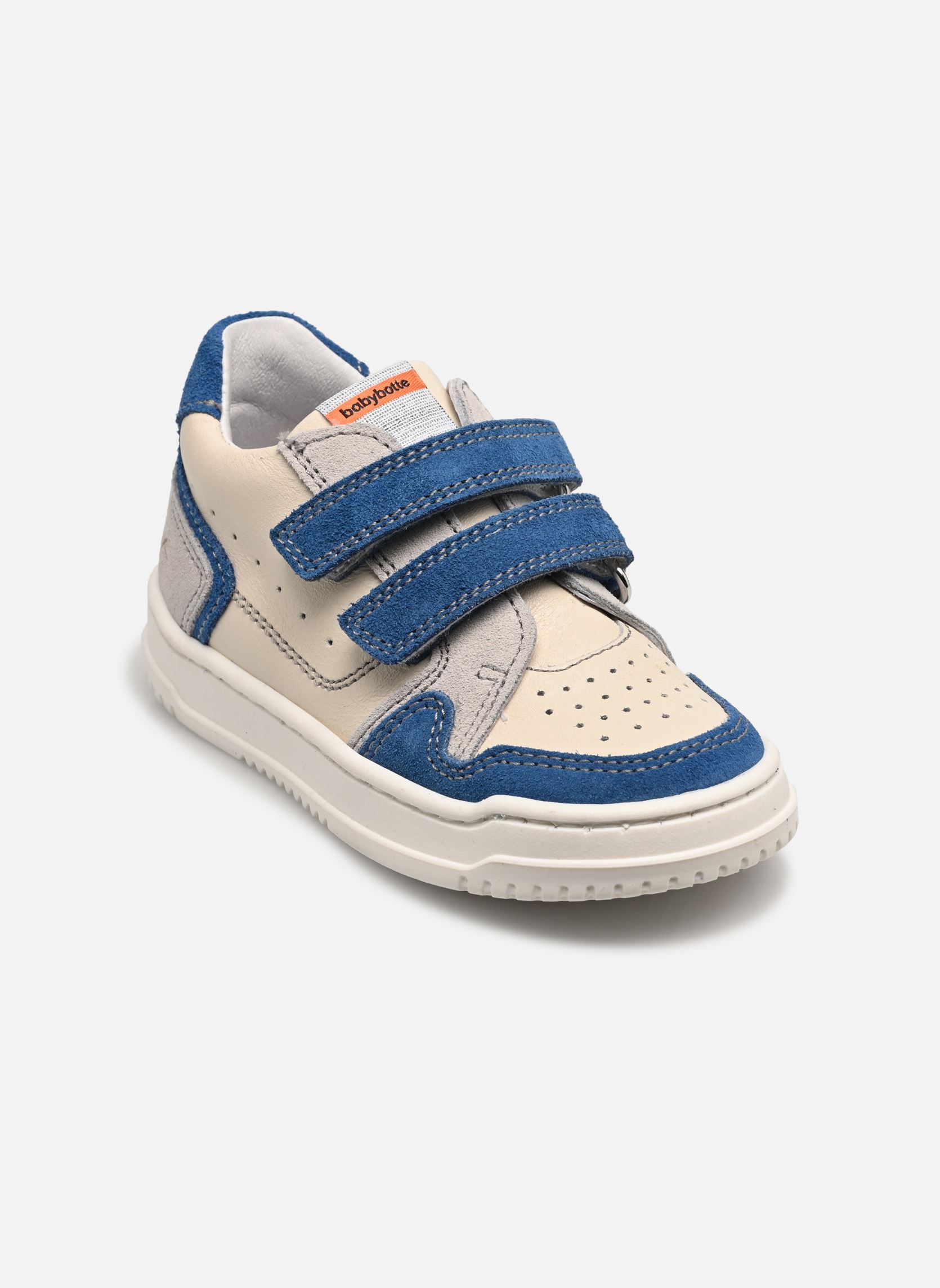 Baskets basses 4322 garçon blanc Babybotte Baskets basses 4322 garçon blanc BLANC