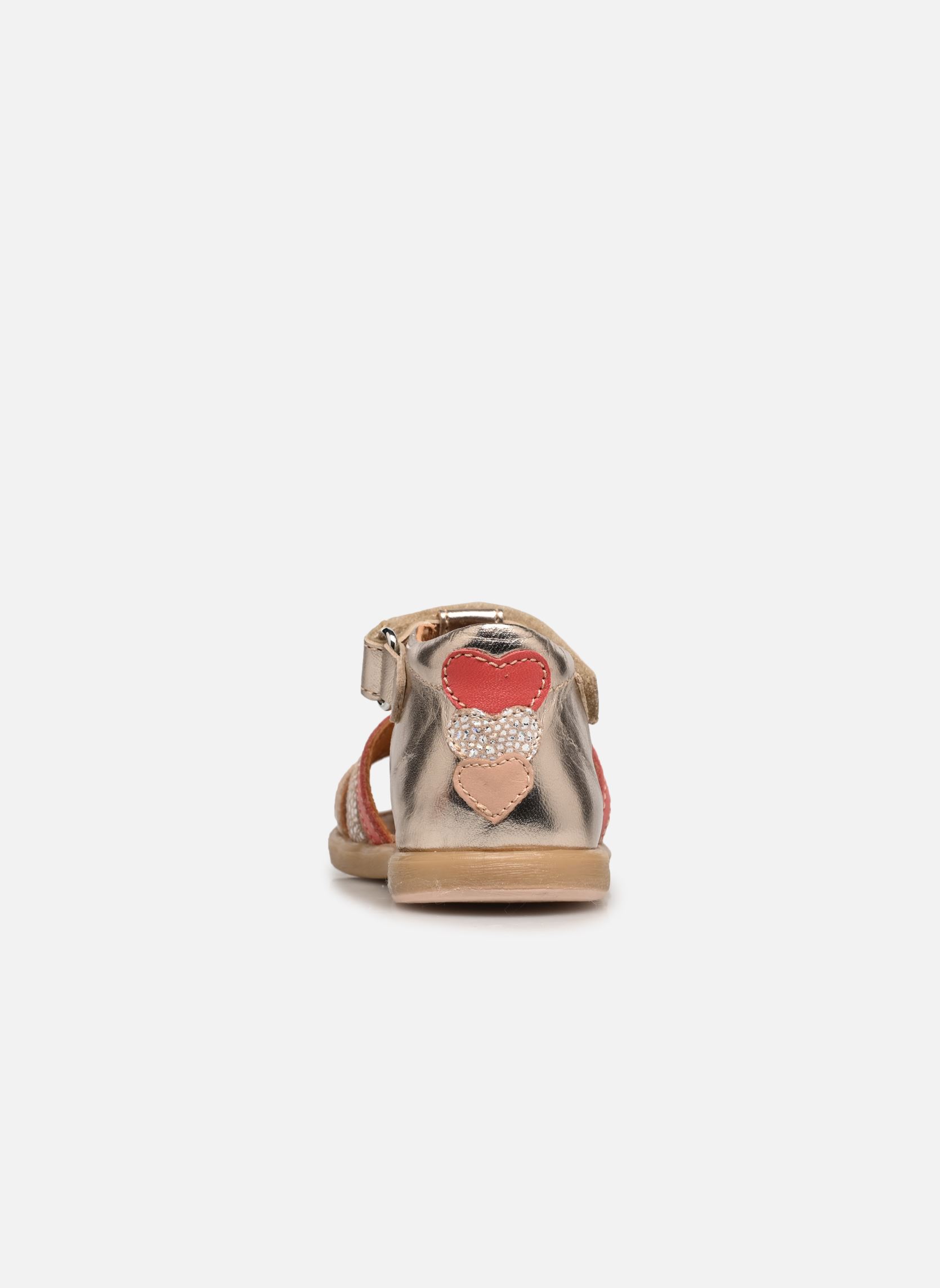 Sandales 4246 fille or et bronze Babybotte Sandales 4246 fille or et bronze PLATINE