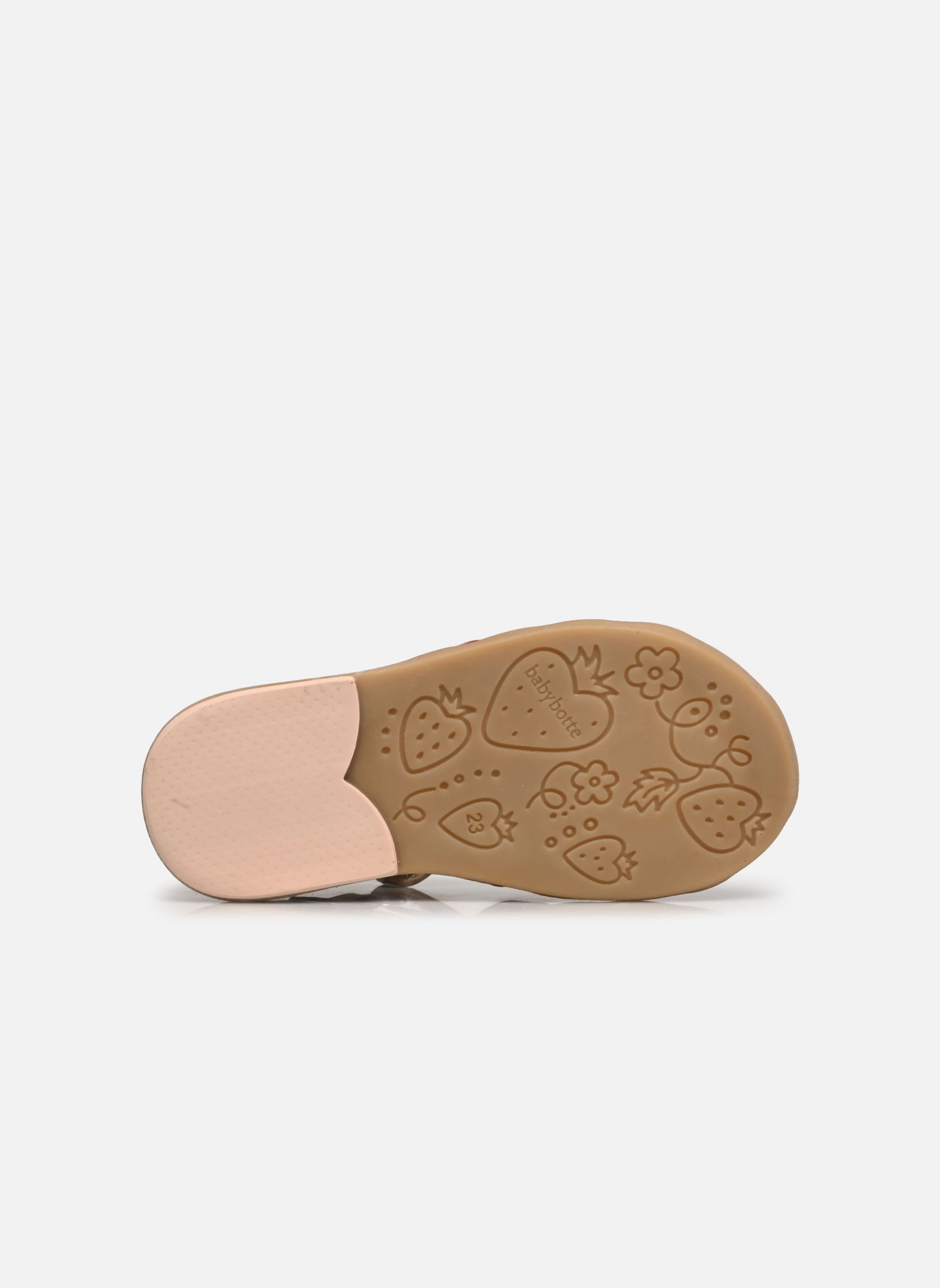 Sandales 4246 fille or et bronze Babybotte Sandales 4246 fille or et bronze PLATINE
