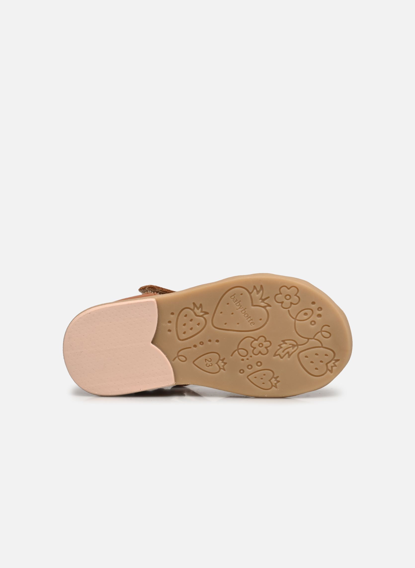 Sandales 4246 fille marron Babybotte Sandales 4246 fille marron CAMEL